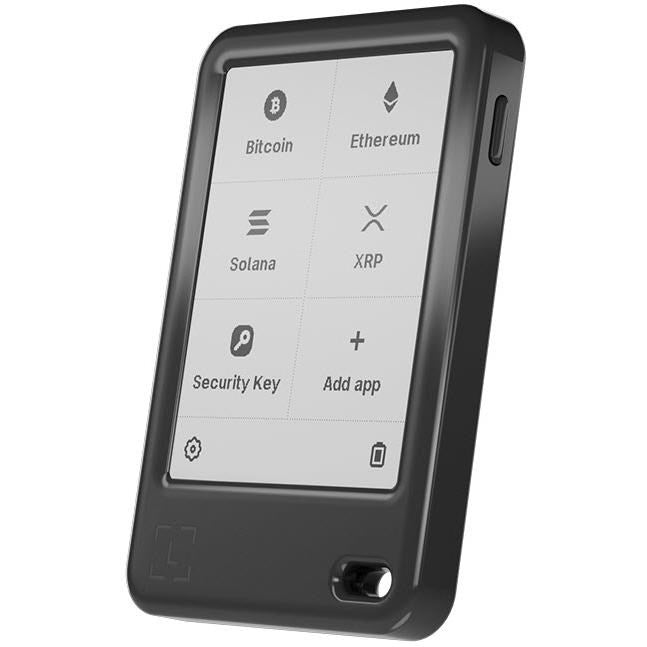 Ledger Nano Gen5 Hardware Wallet with Recovery Key (Jet Black)