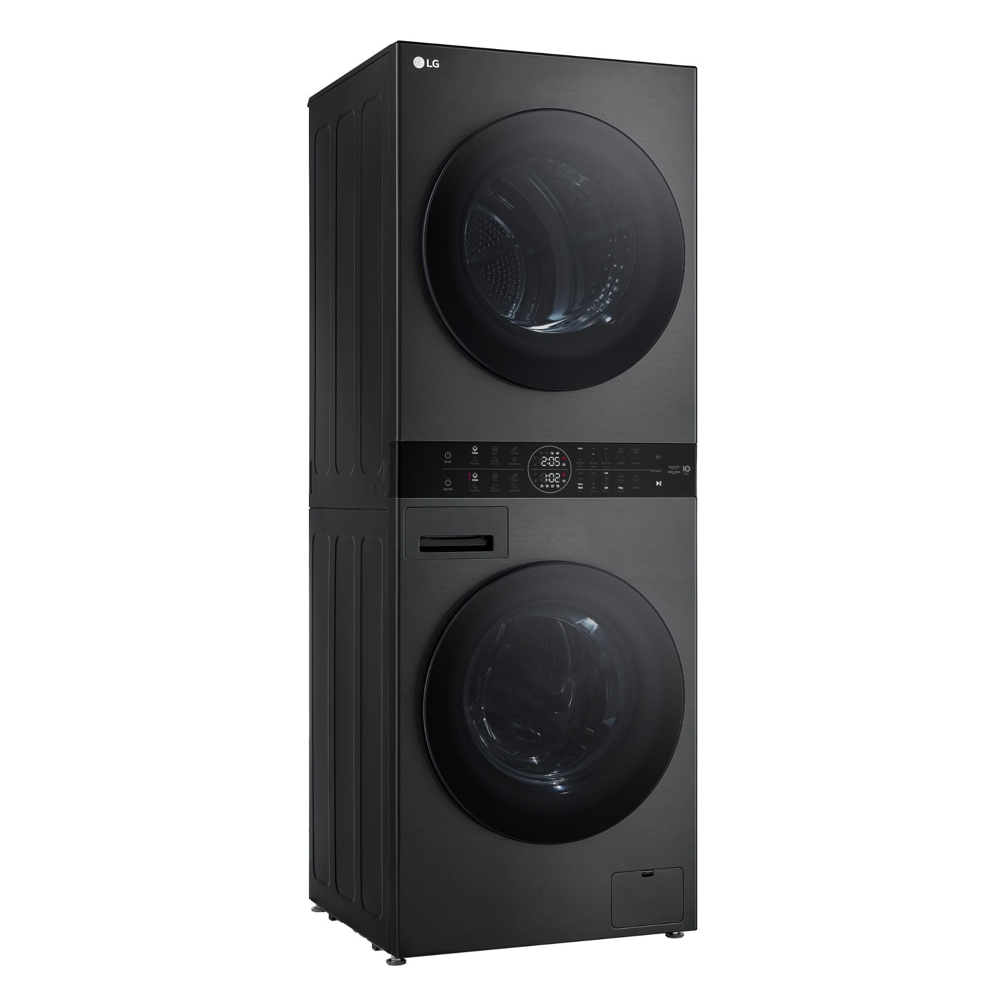 LG WWT-1210BX WashTower™ 12/10kg Compact All-In-One Stacked Washer Dryer (Black)