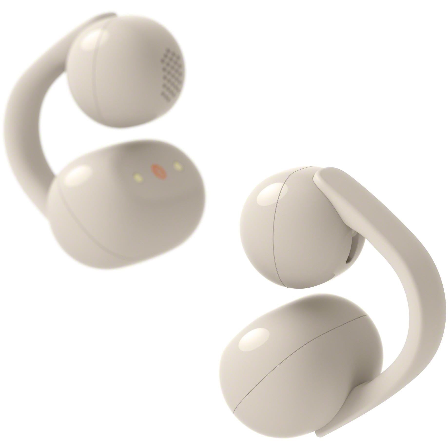 Sony LinkBuds Clip Truly Wireless Earbuds (Greige)