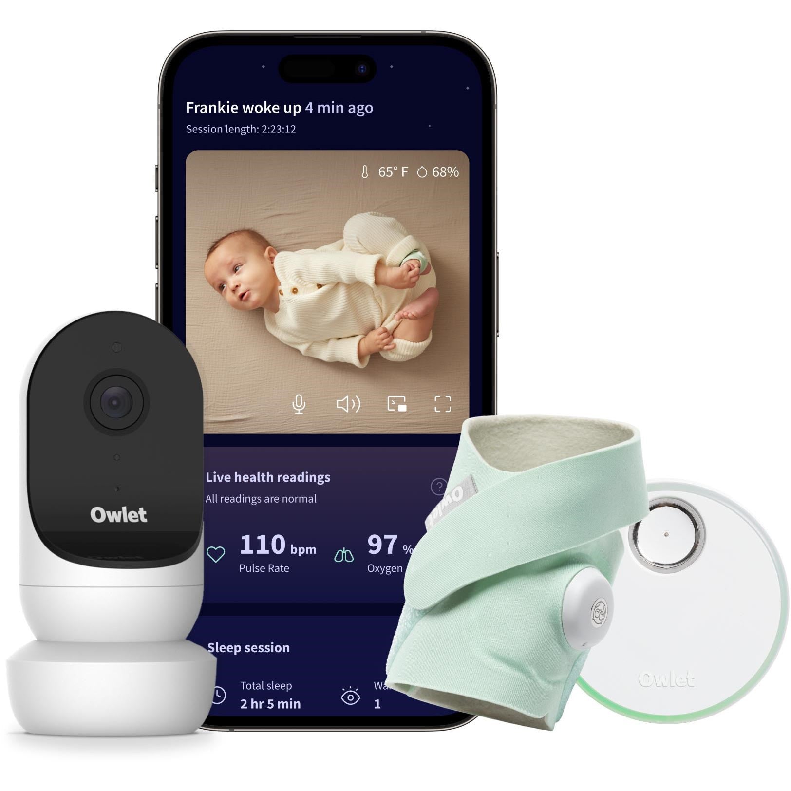 Dream Sight & Dream Sock Duo Baby Monitor (Mint)