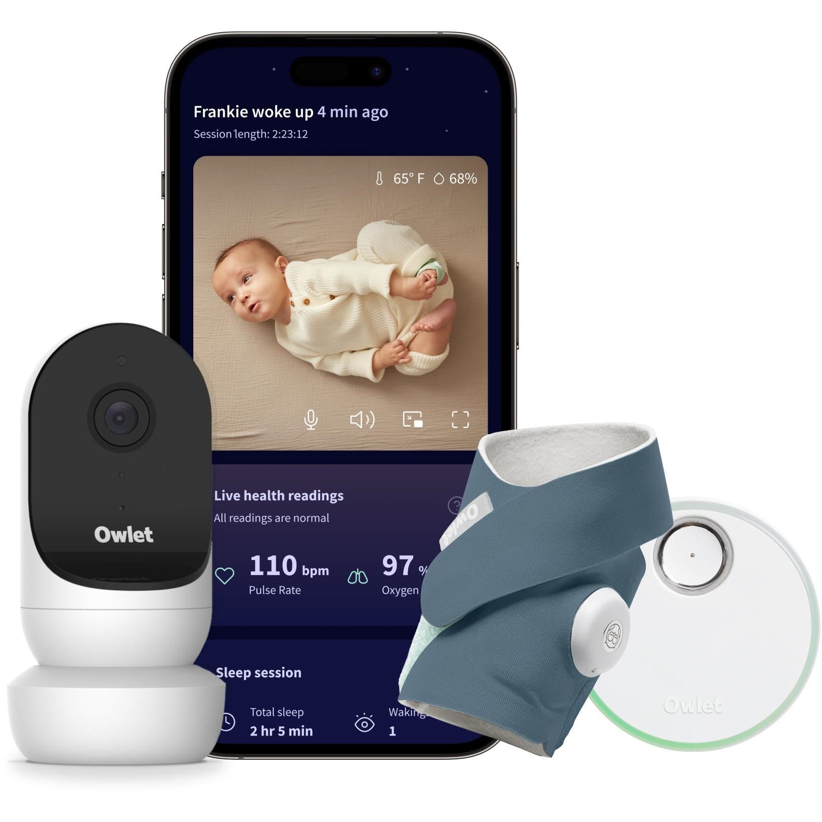 Dream Sight & Dream Sock Duo Baby Monitor (Bedtime Blue)