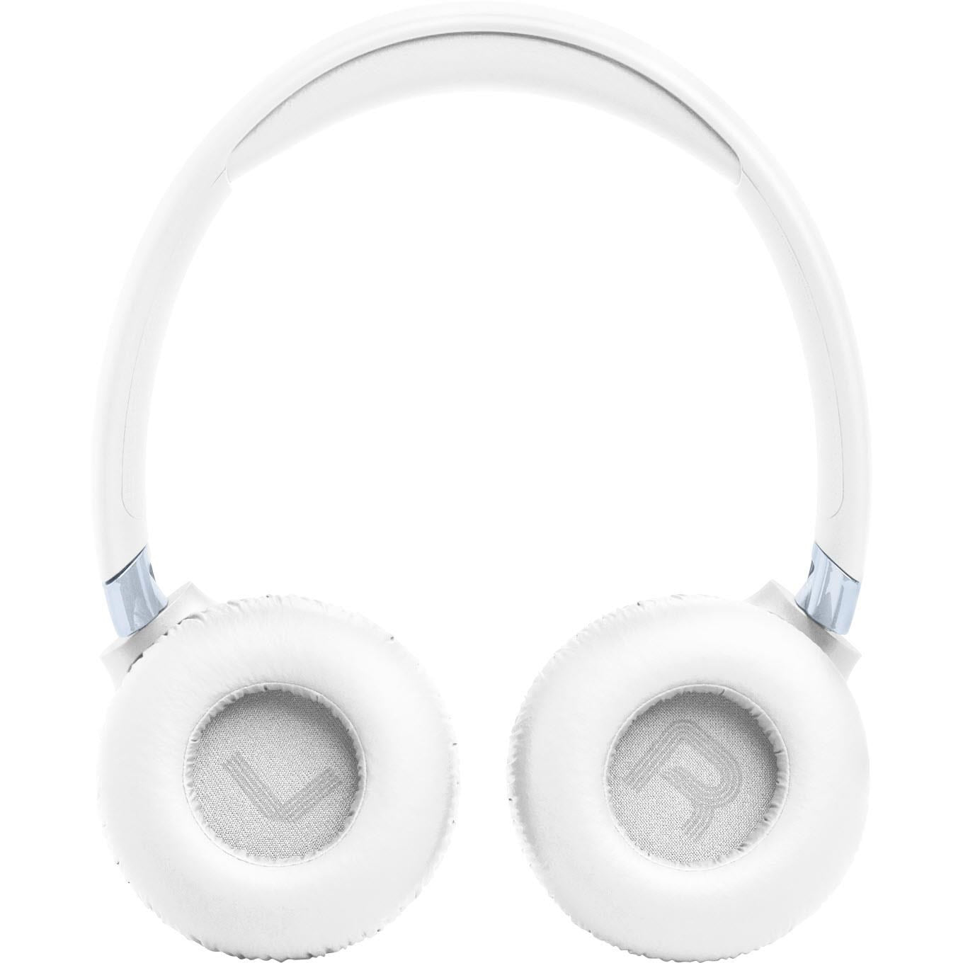 JBL Tune 680NC Wireless On-Ear Noise Cancelling Headphones (White)