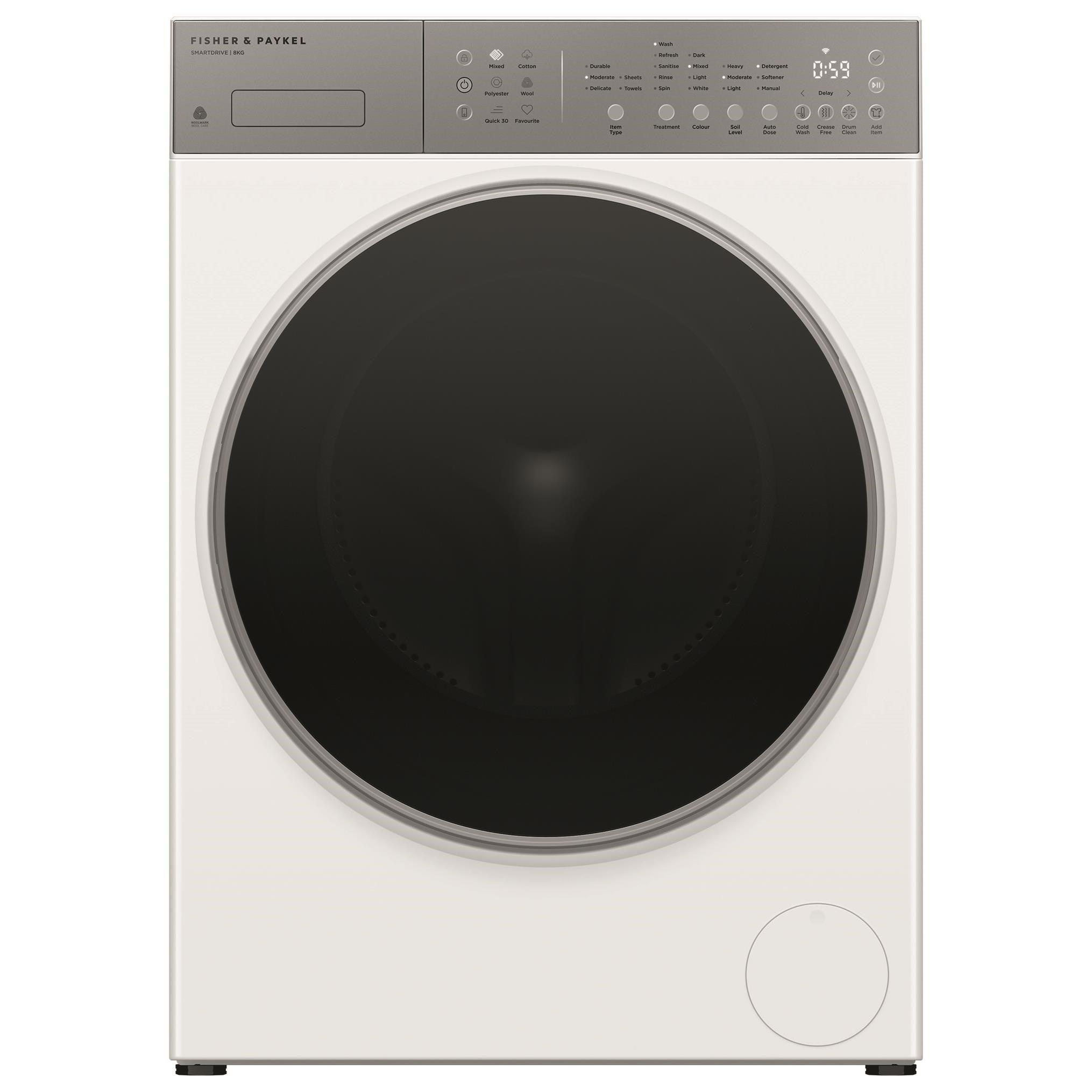 Fisher & Paykel WH8060J5 Series 5 8kg Conteporary Front Load Washer