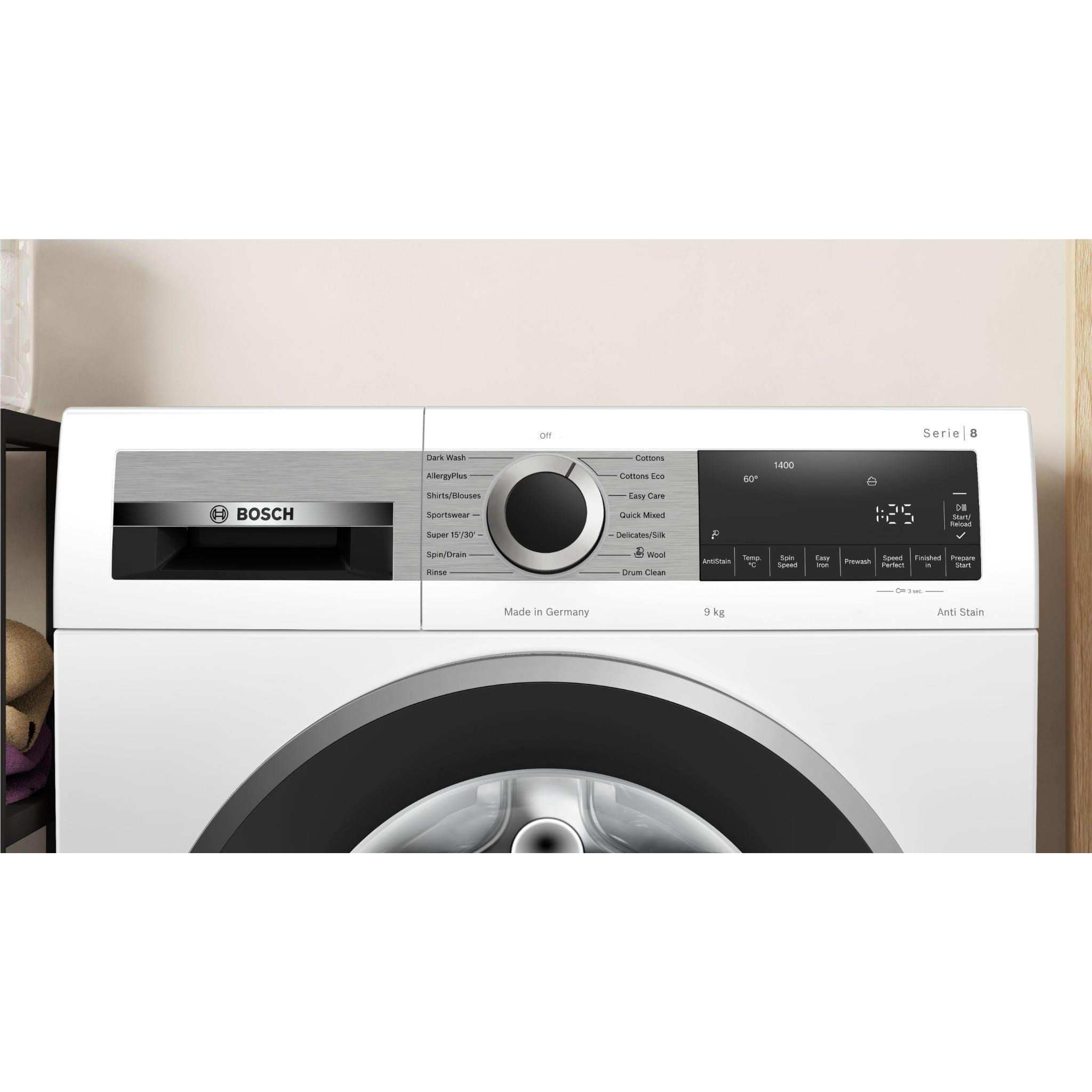 Bosch WGG24403AU Series 8 9kg Front Load Washer