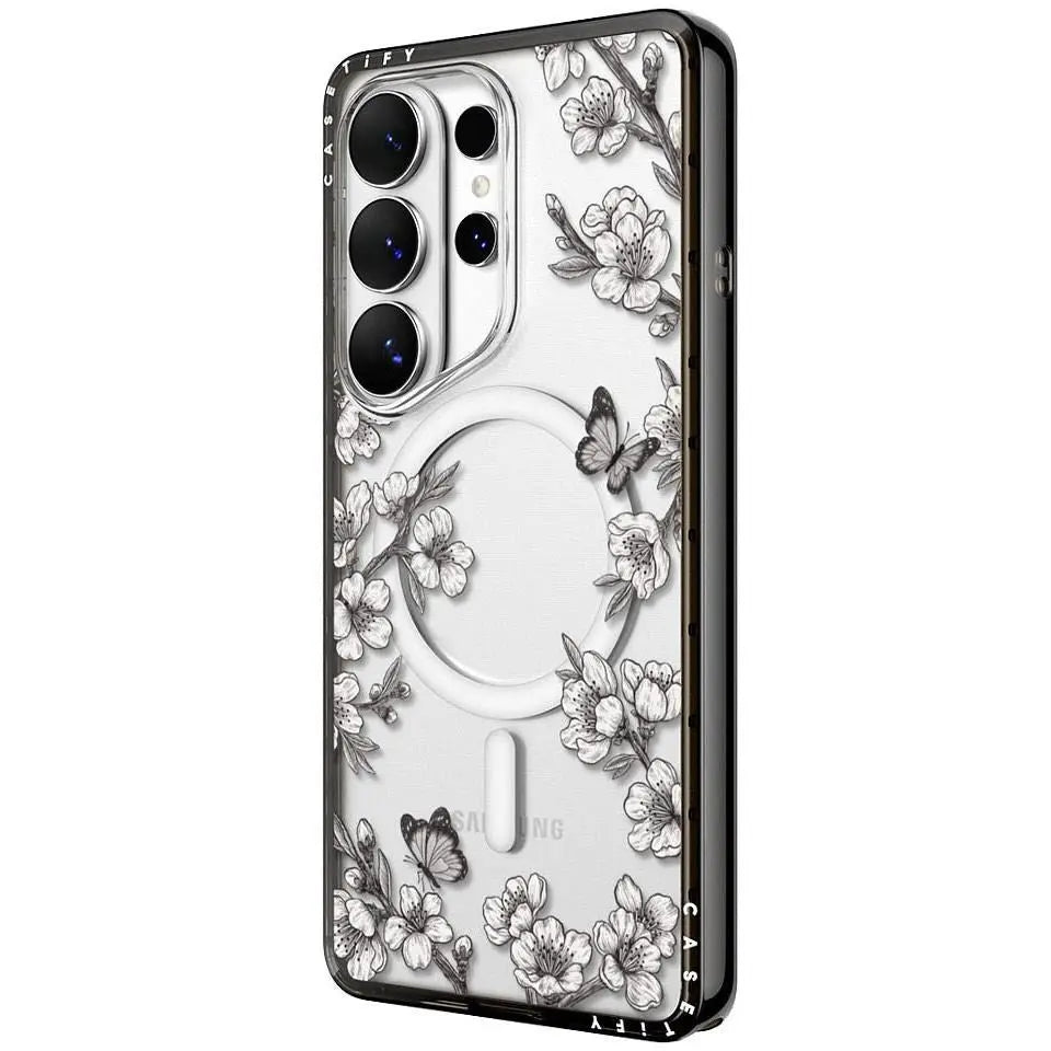 Casetify Compact Case for Galaxy S26 Ultra (Black Askura Garden)