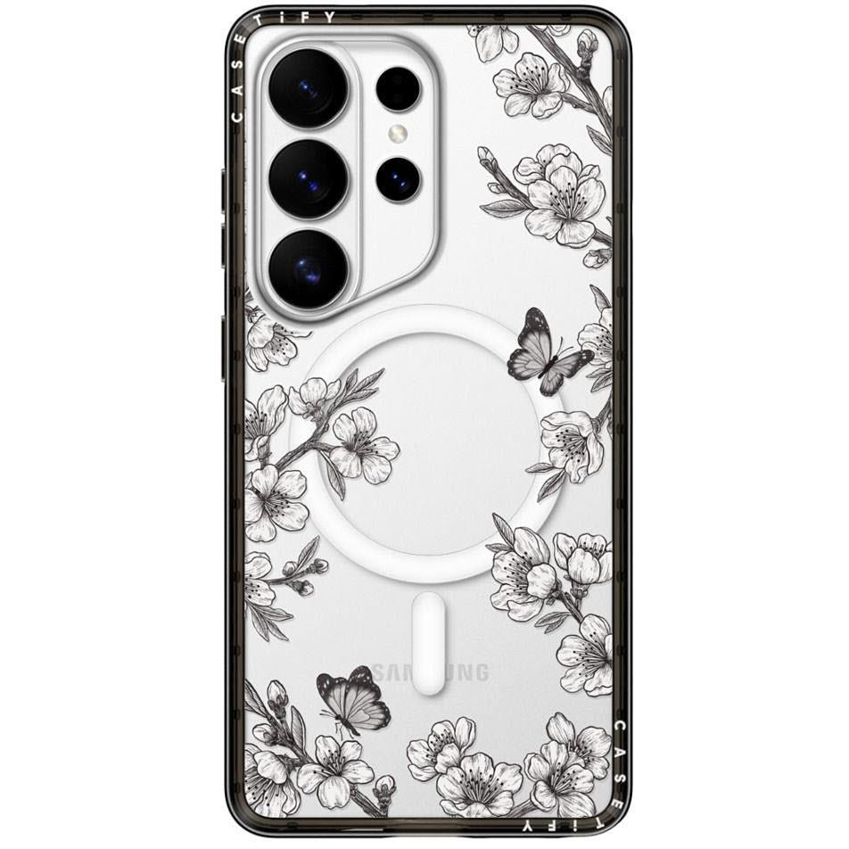 Casetify Compact Case for Galaxy S26 Ultra (Black Askura Garden)