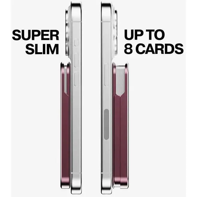 OhSnap! Grip MagSafe Wallet (Wine Noir)