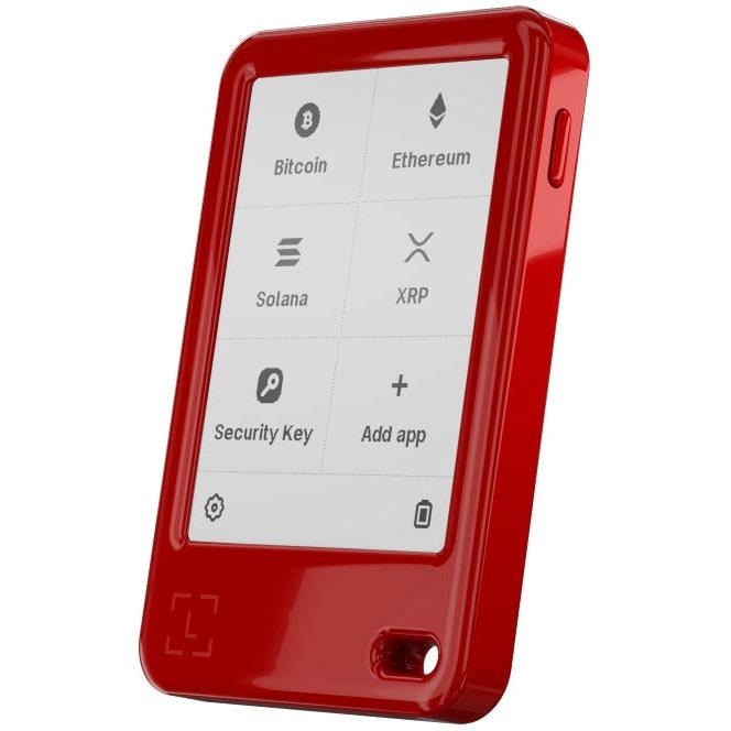 Ledger Nano Gen5 Hardware Wallet with Recovery Key (Cherry Red)