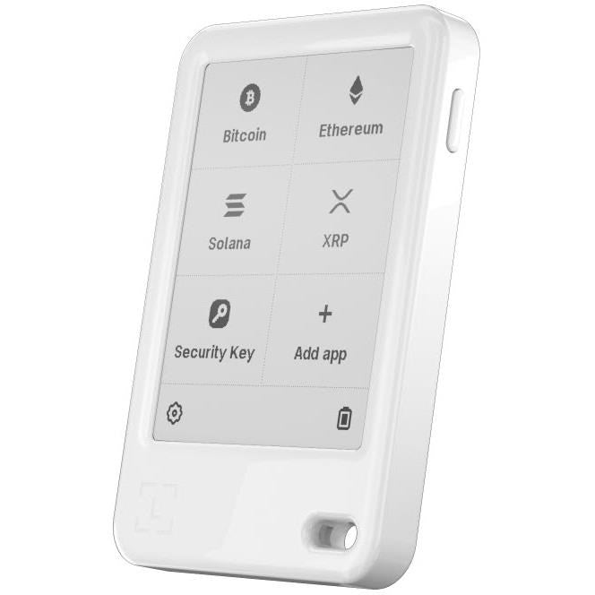 Ledger Nano Gen5 Hardware Wallet with Recovery Key (Glacier White)