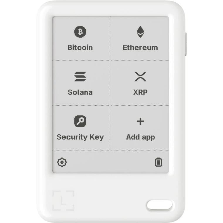 Ledger Nano Gen5 Hardware Wallet with Recovery Key (Glacier White)