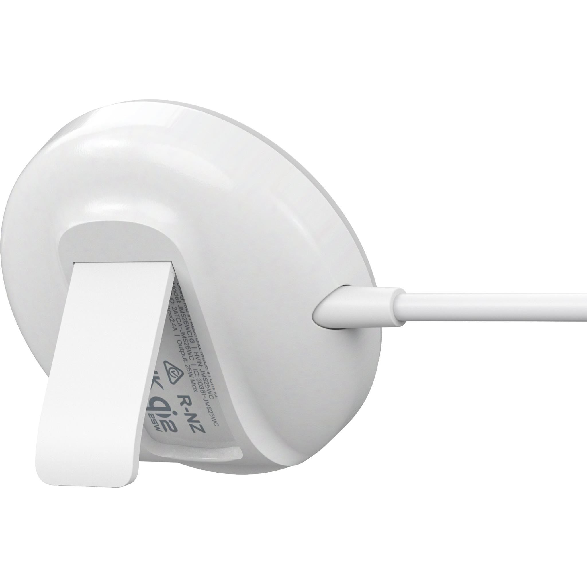 Journey RAPID 25W Qi 2.2 Fast Wireless Charger with Stand (White)