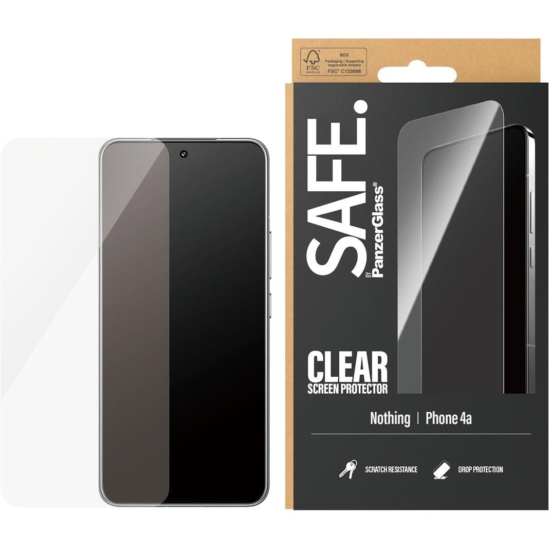 SAFE by PanzerGlass Ultra-Wide Fit Screen Protector for Nothing Phone (4a)