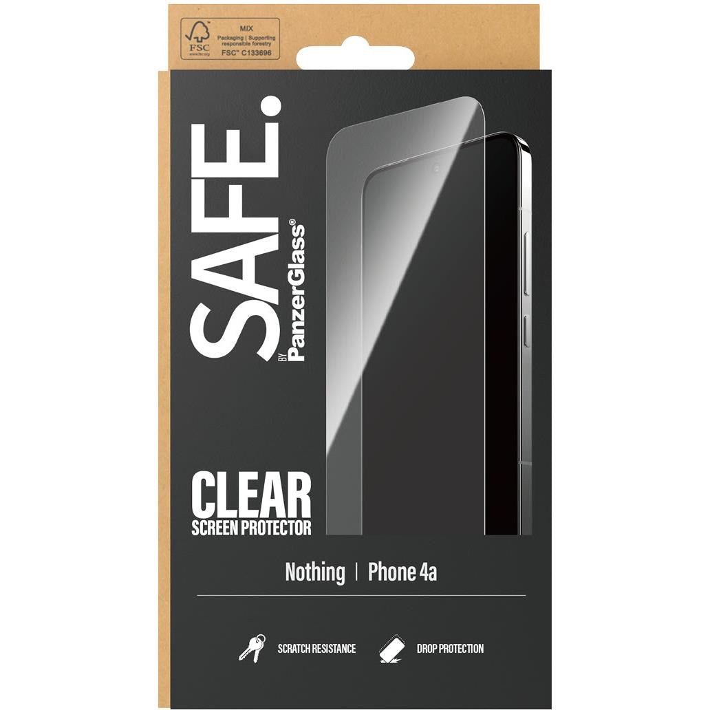 SAFE by PanzerGlass Ultra-Wide Fit Screen Protector for Nothing Phone (4a)