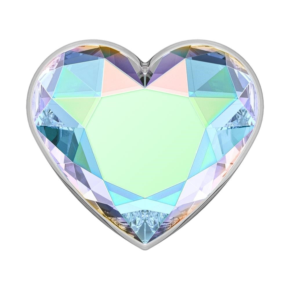 PopSockets PopTop Phone Grip/Holder (Iridescent Crystal Heart)