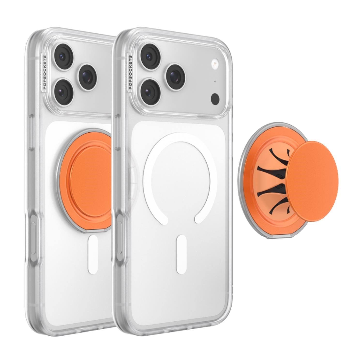 PopSockets Low-Pro PopGrip MagSafe Phone Grip/Stand (Orange)