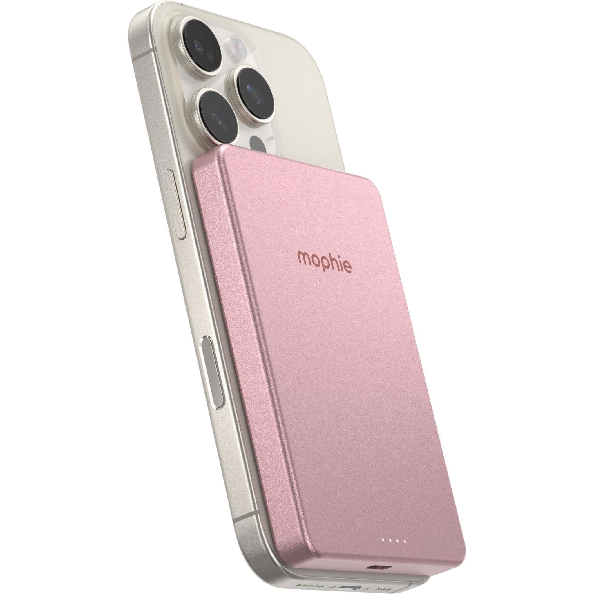 mophie Snap+ Powerstation Mini 5K Magnetic Power Bank (Rose Gold)