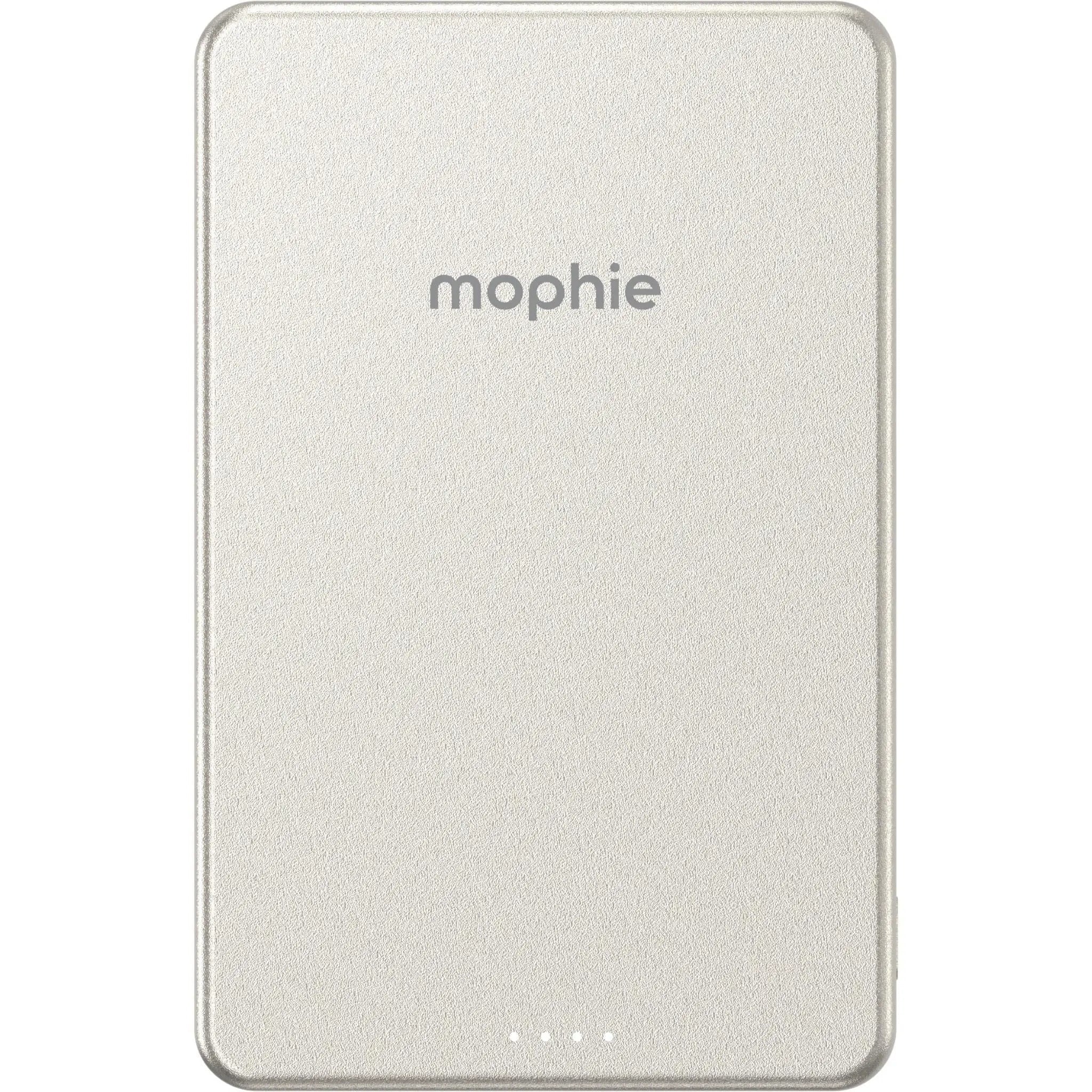 mophie Snap+ Powerstation Mini 5K Magnetic Power Bank (White Titanium)