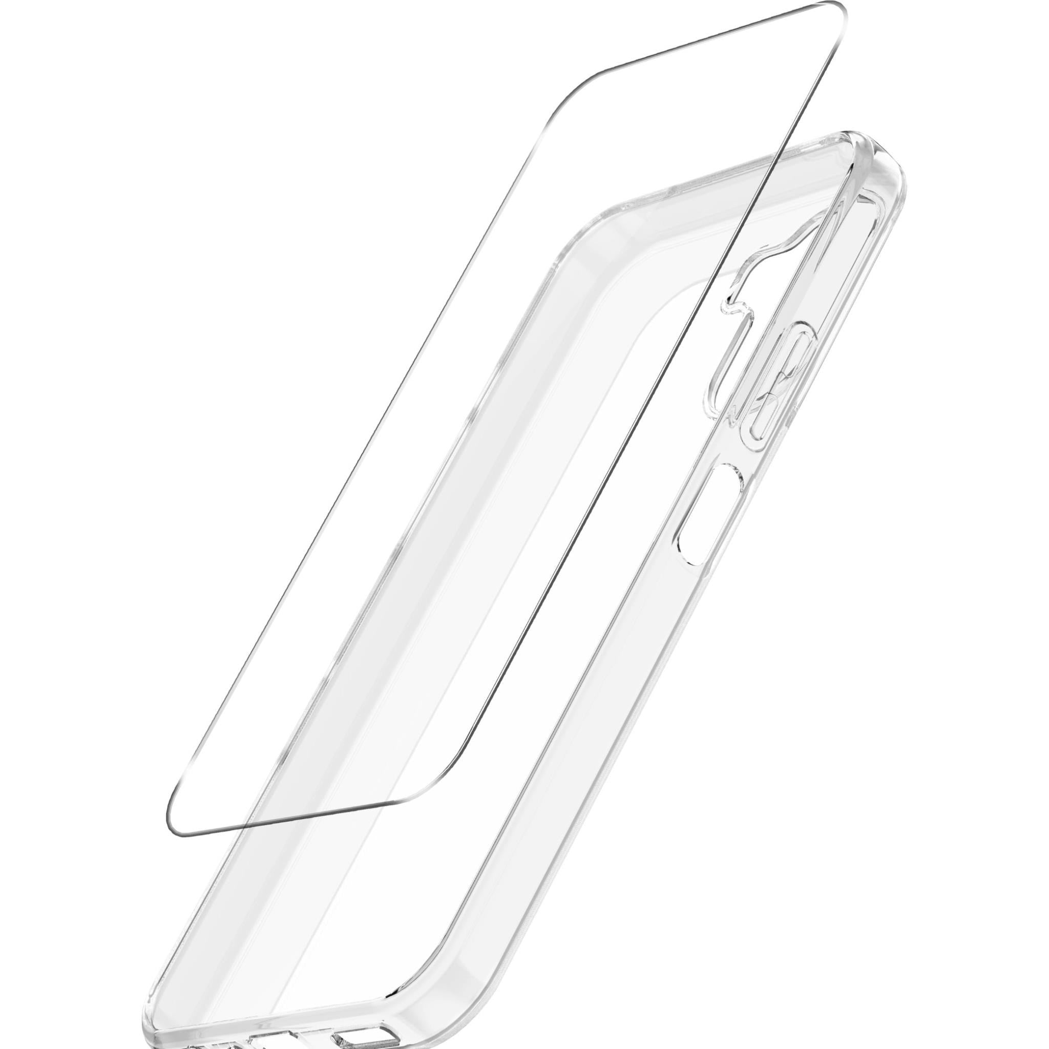 ITSKINS Essentials Bundle Case with Screen Protector for OPPO A6x 4G (Clear)