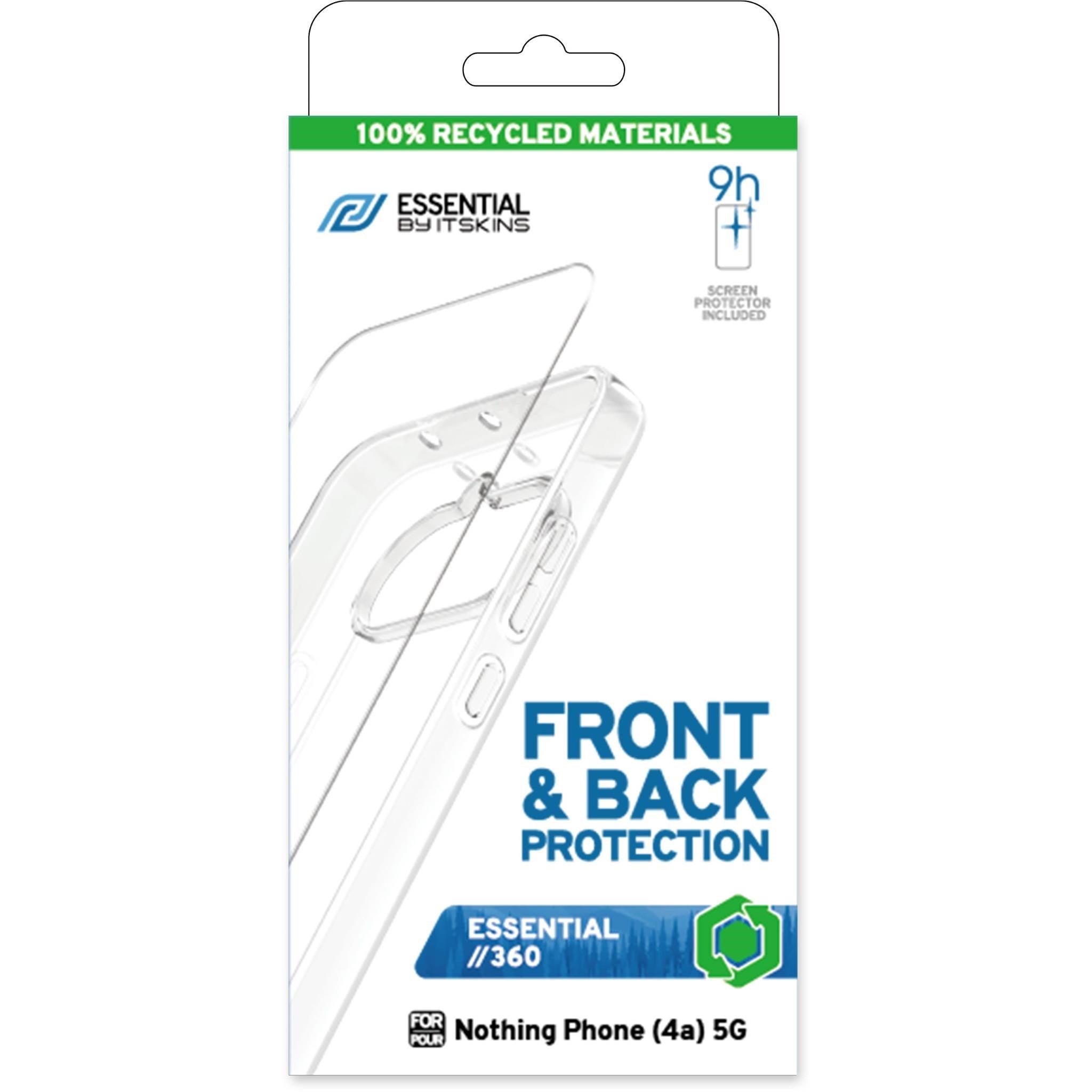 ITSKINS Essentials 360 Case with Screen Protector for NOTHING Phone (4a)