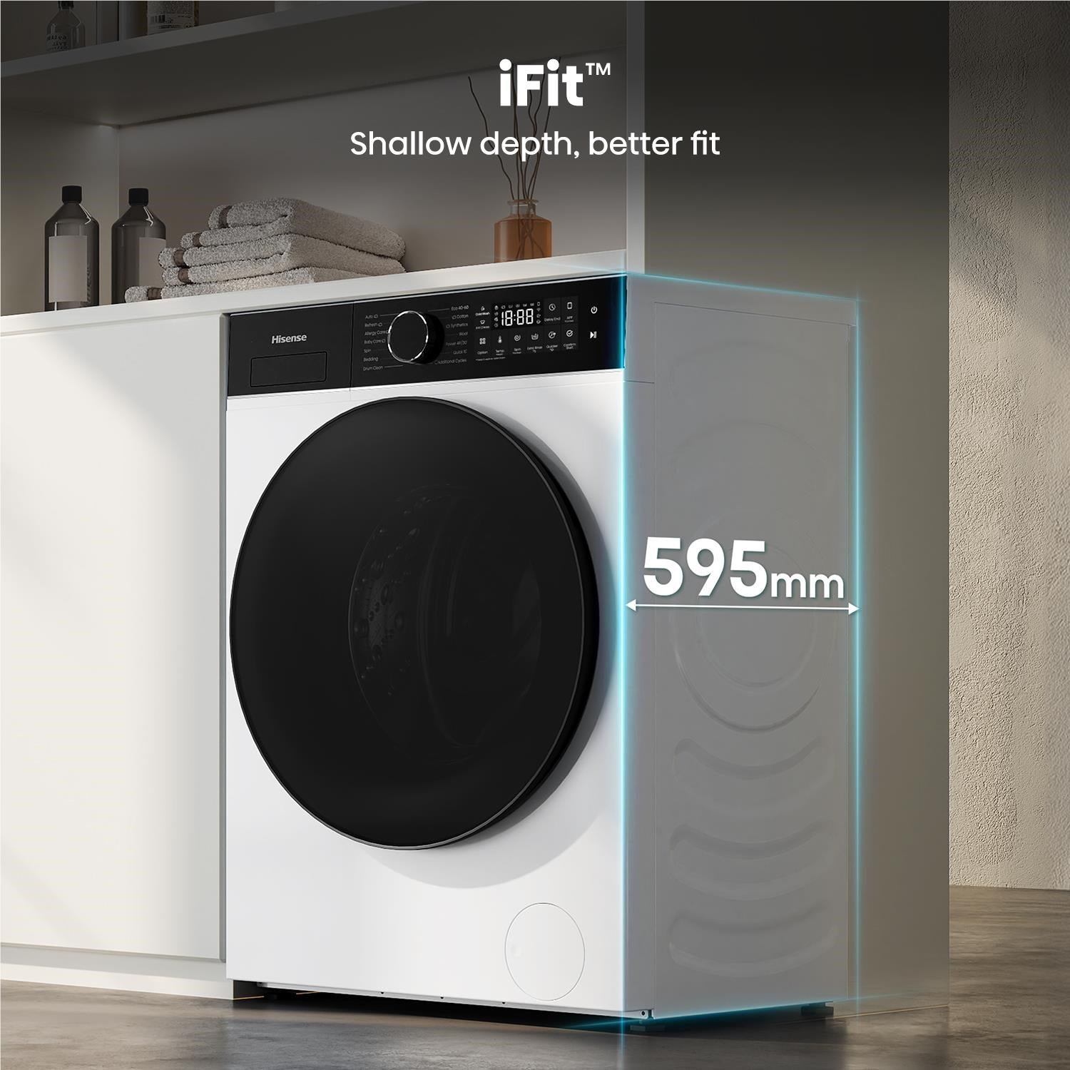 Hisense HWF5i1215 Series 5I 12kg Front Load Washing Machine