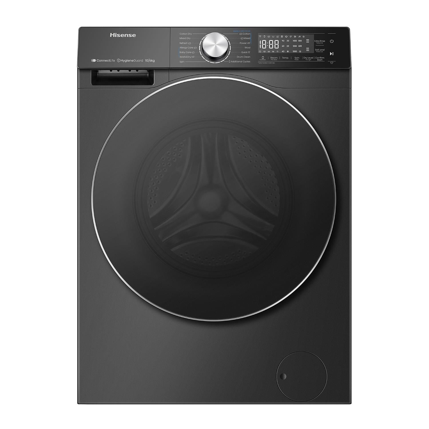 Hisense HCF7S1014BX Series 7 10kg/6kg Washer Dryer Combo