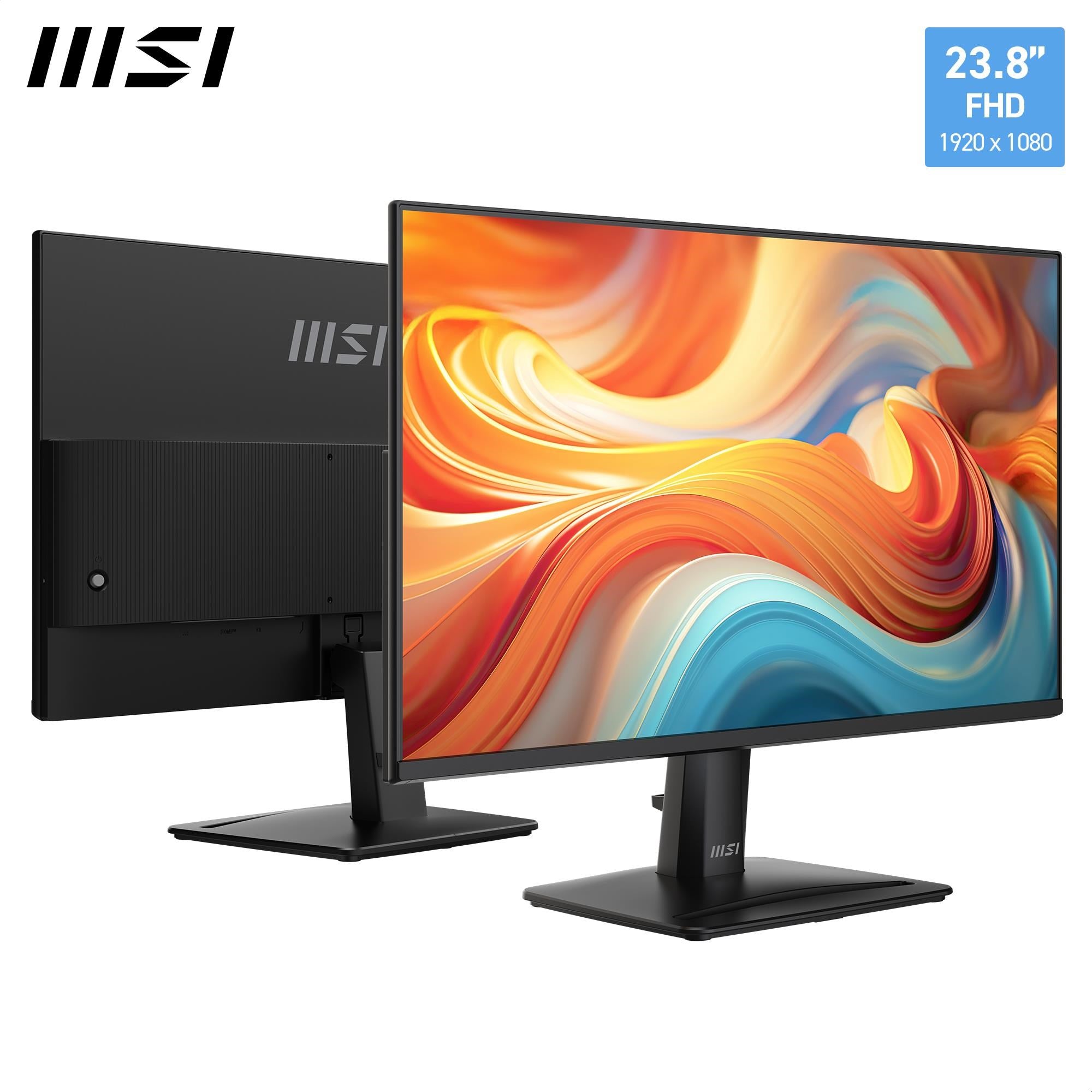MSI Pro MP245 E14VL 23.8' FHD 144Hz Business Monitor