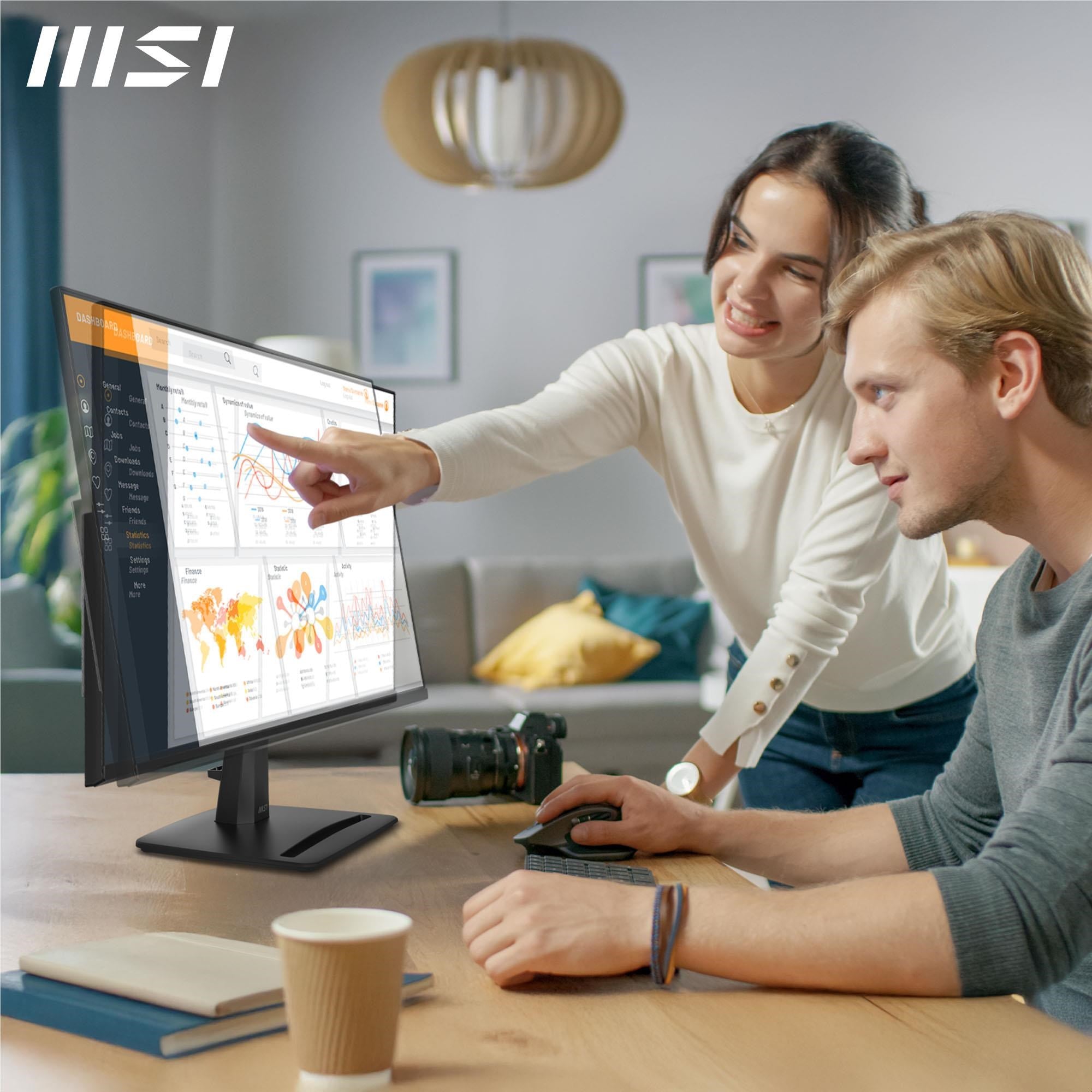 MSI Pro MP245 E14VL 23.8" FHD 144Hz Business Monitor