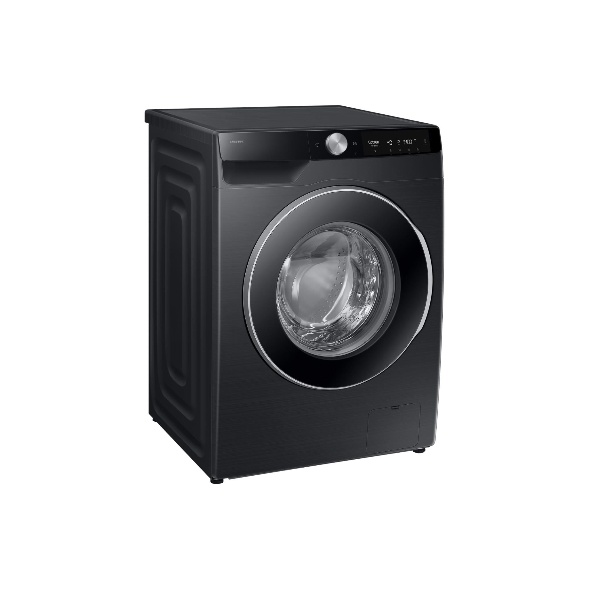 Samsung WW90DG6U3ALB 9kg Smart Super Speed Front Load Washer (Black)