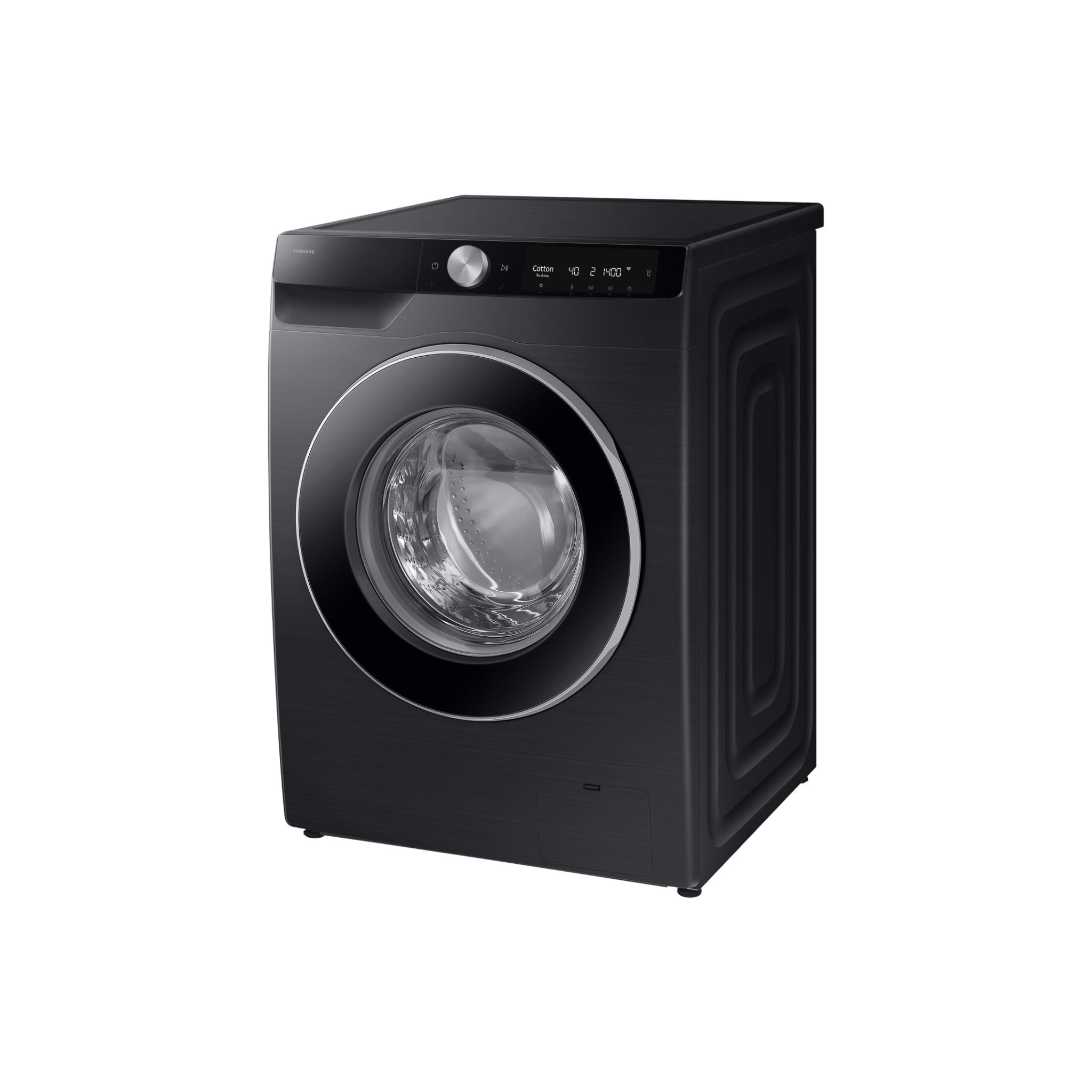 Samsung WW90DG6U3ALB 9kg Smart Super Speed Front Load Washer (Black)