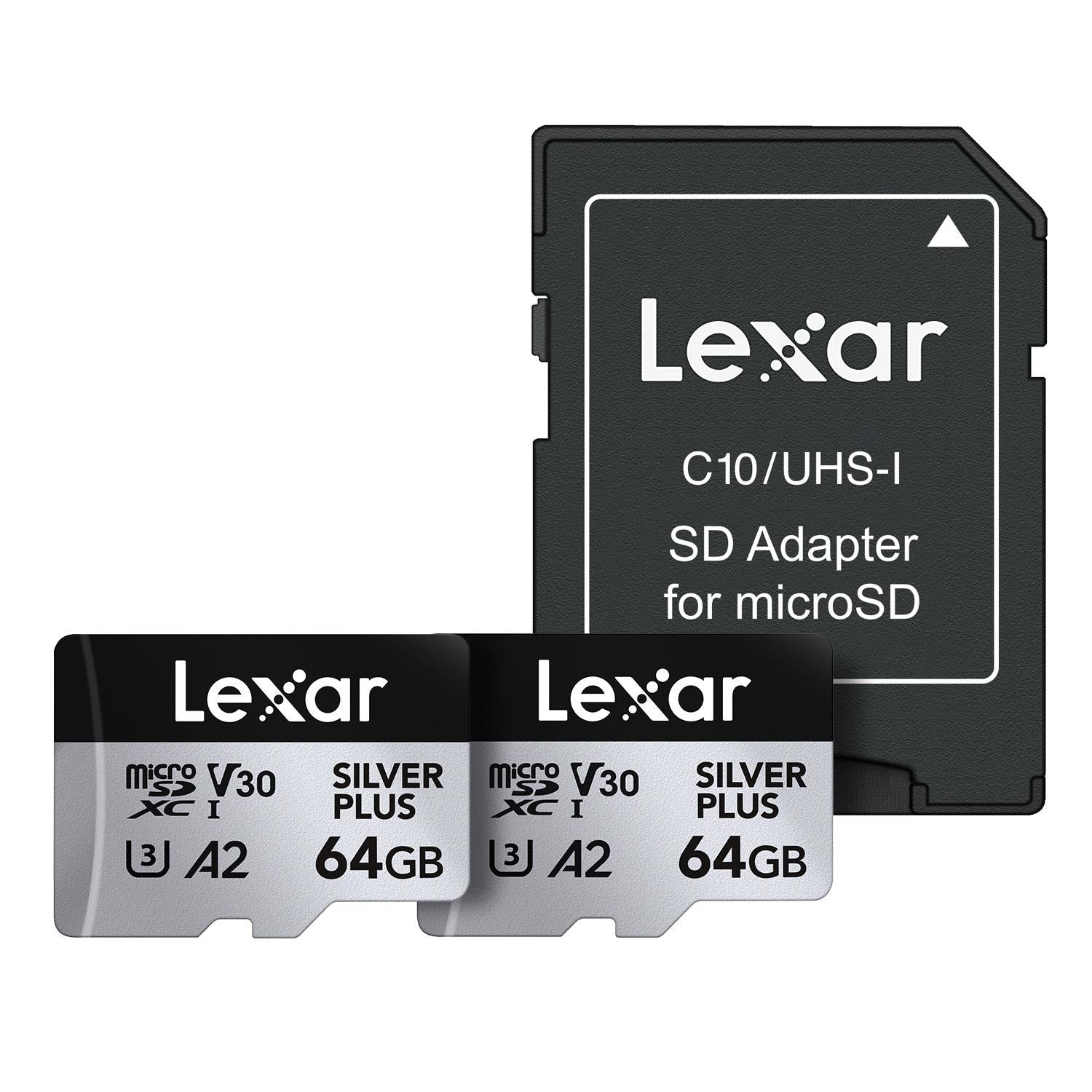 Lexar Silver Plus 64GB Micro SD