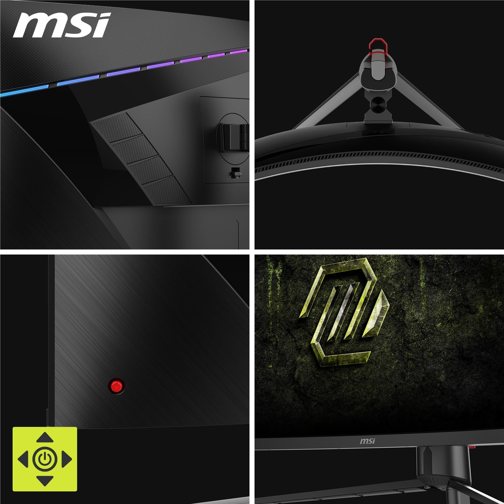 MSI MAG 345CQRF E20 34' UWQHD 200Hz Curved Gaming Monitor