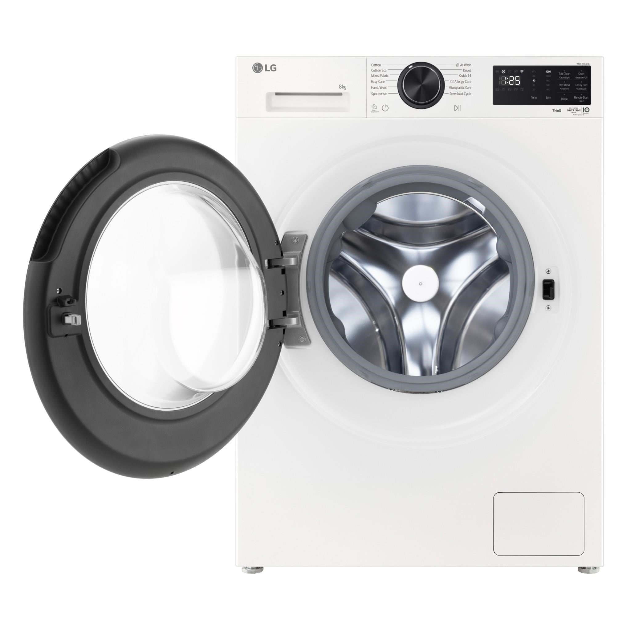 LG WX3-1208W Series 3 8kg AI Front Load Washer
