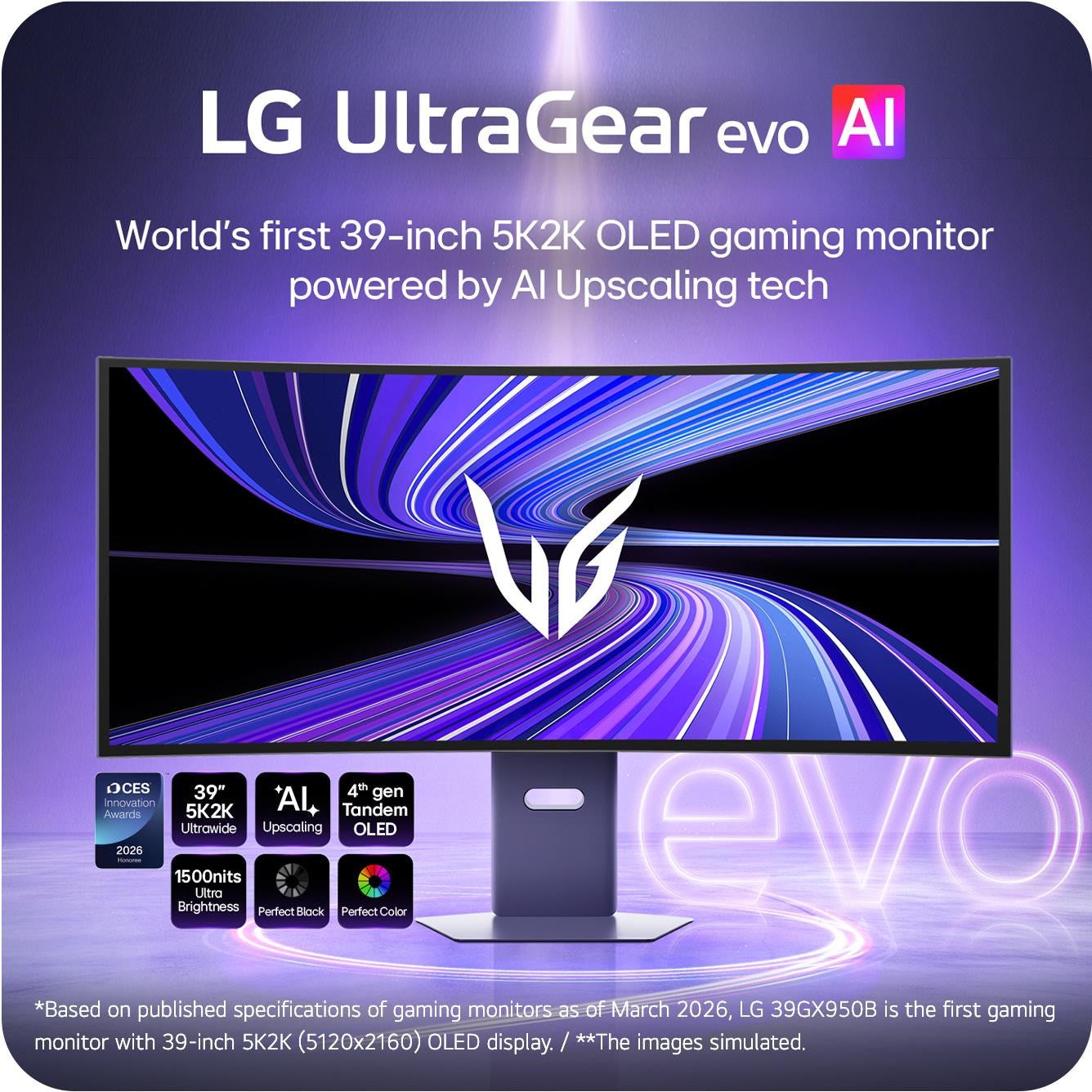 LG UltraGear 39” 5K/2K Dual Mode 165Hz/330Hz OLED Gaming Monitor