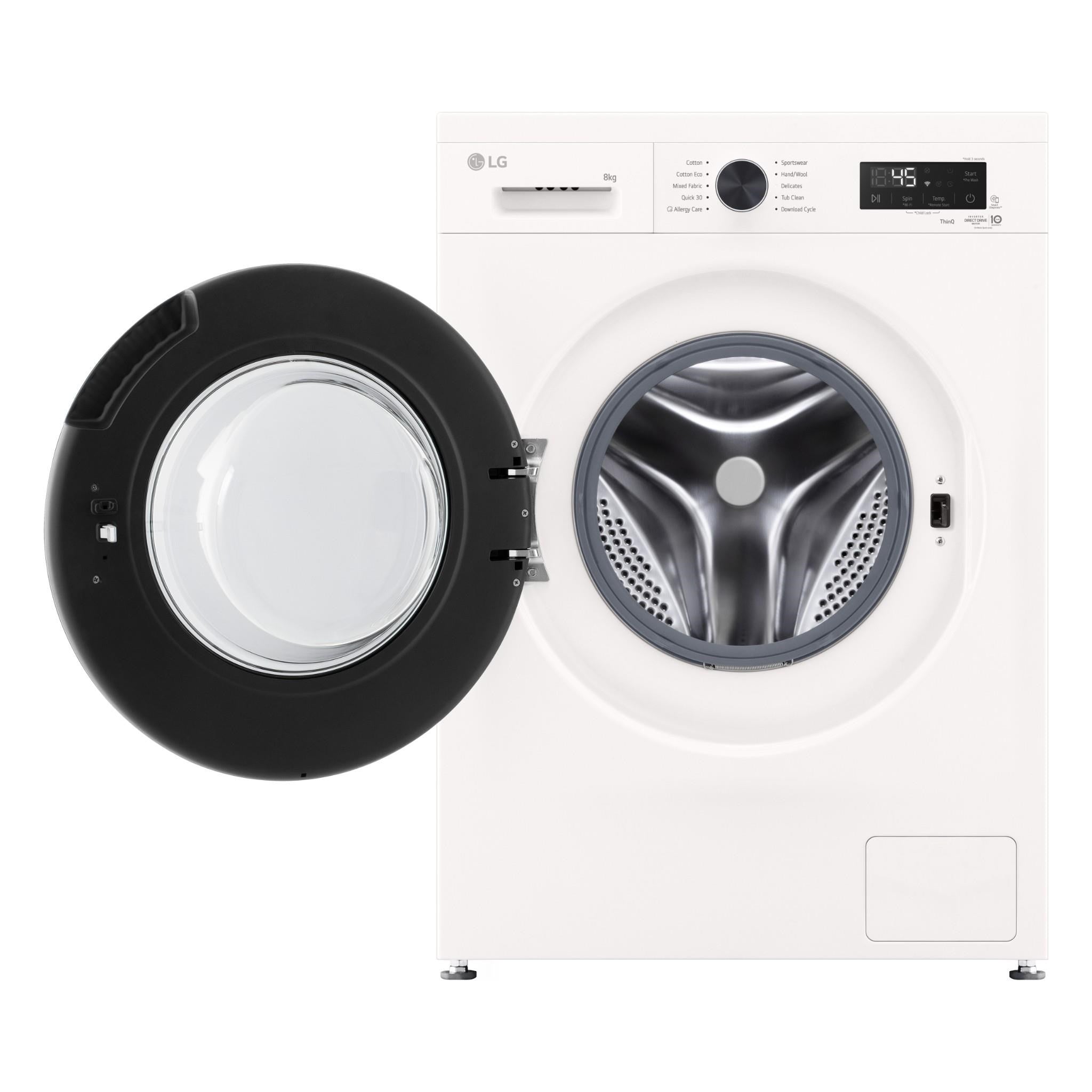 LG WV1-1208WX Series 1 8kg Front Load Washer