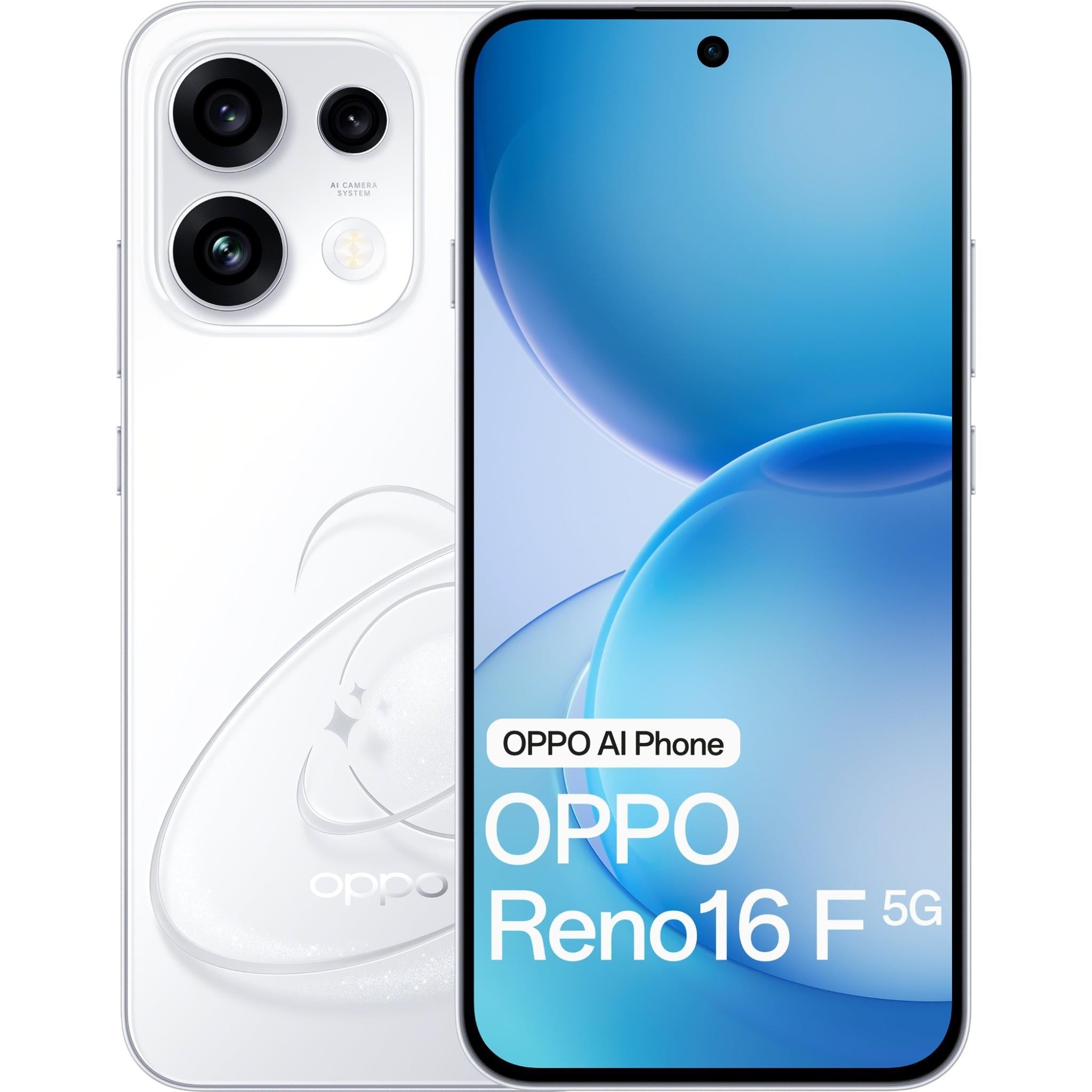 OPPO Reno16 F 5G 256GB (Pop White)