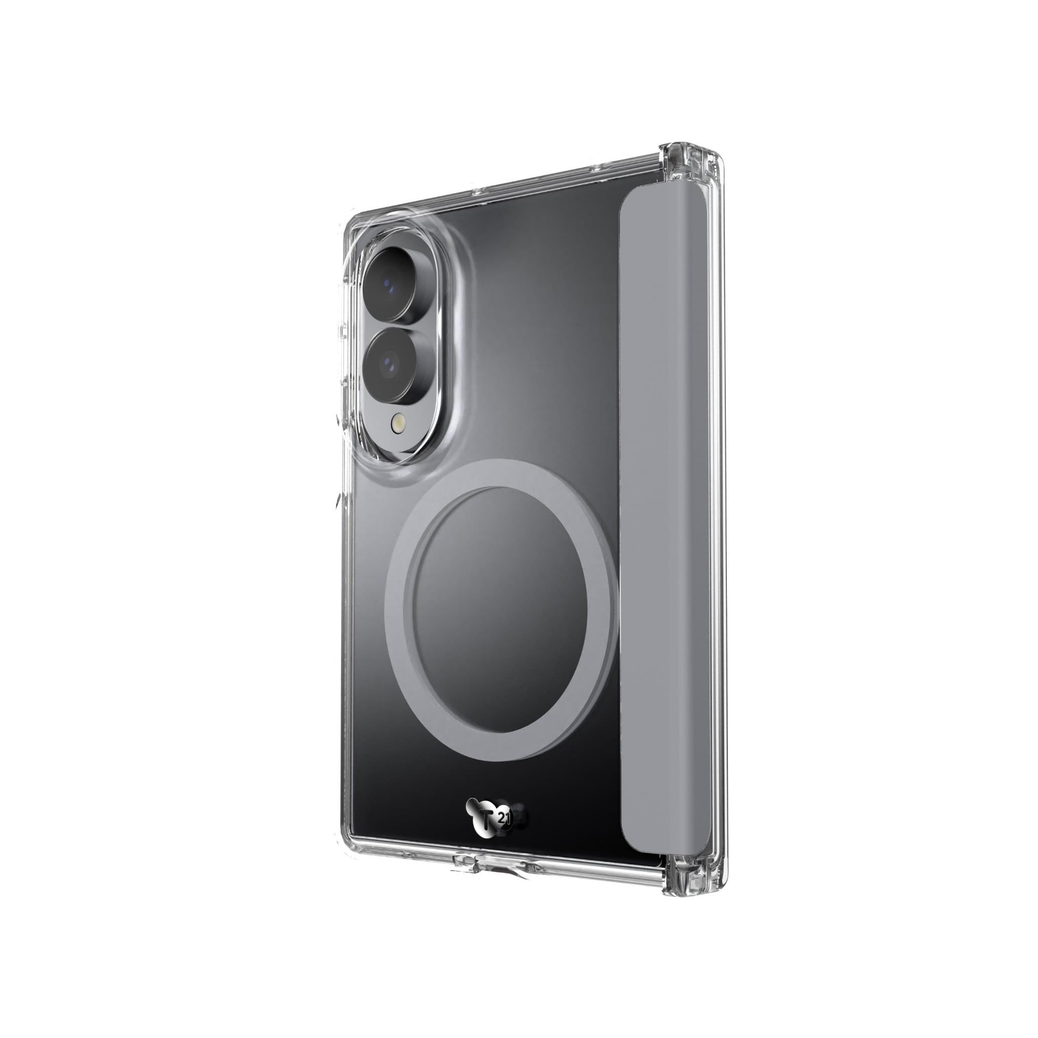 Tech21 EvoClear Case with Magnet for Galaxy Z Fold8 (Clear)