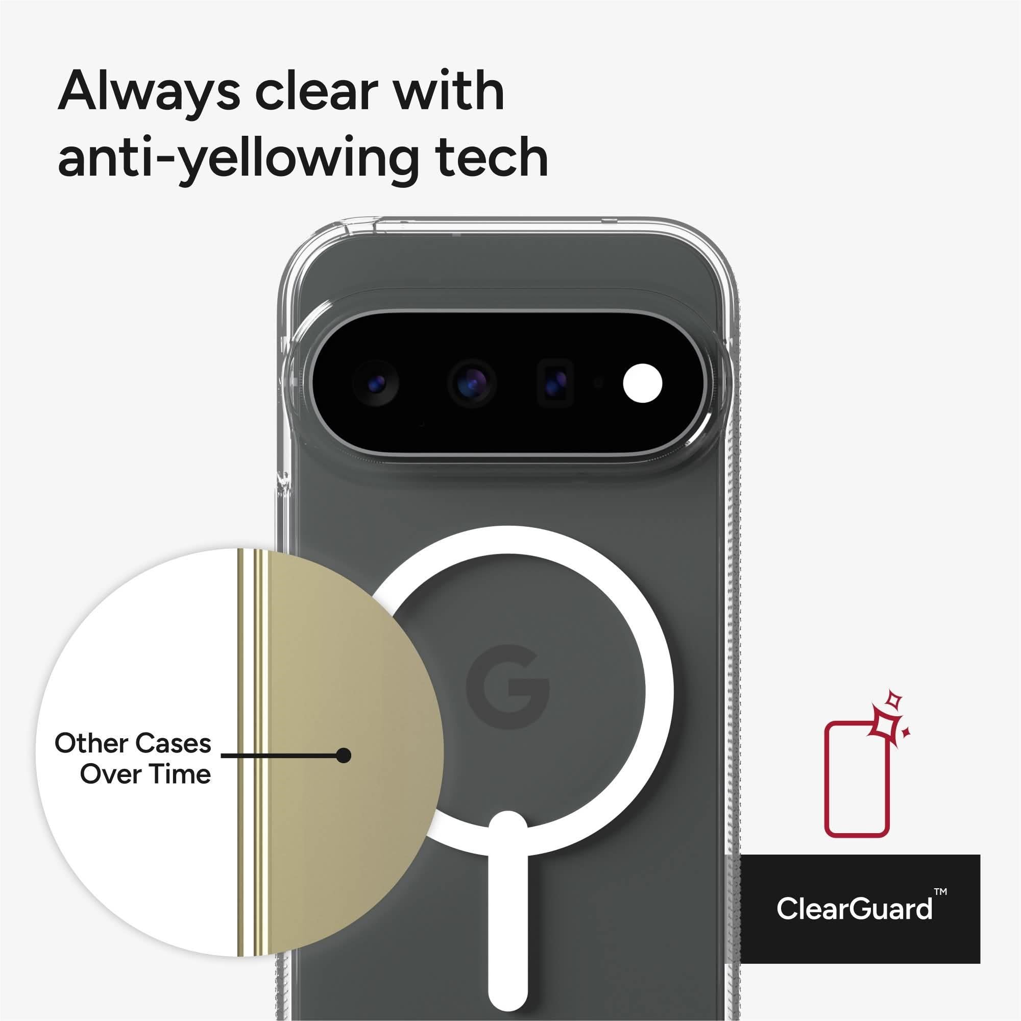 ZAGG Crystal Palace Snap case for Pixel 11 Pro XL (Clear)