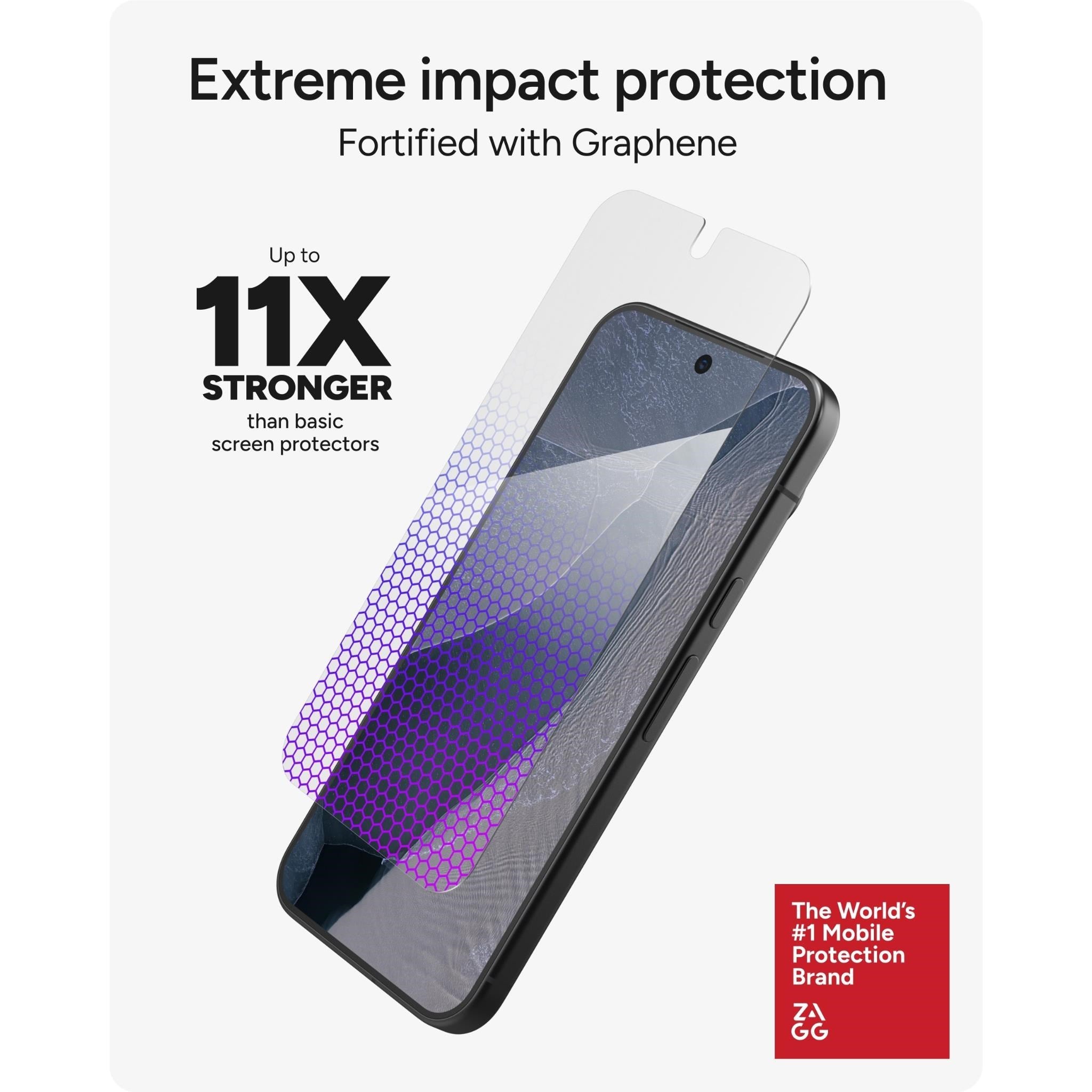 ZAGG InvisibleShield Glass XTR5 Screen Protector for Pixel 11 Pro XL