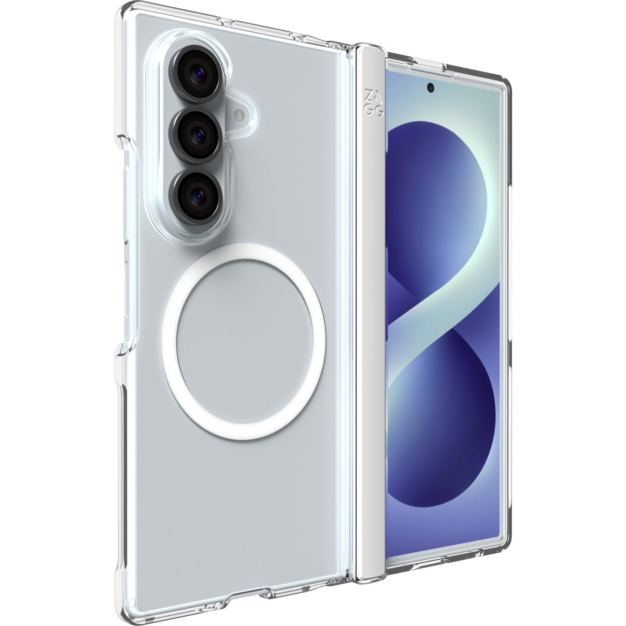 ZAGG Crystal Palace Snap Case for Galaxy Fold8 Ultra (Clear)