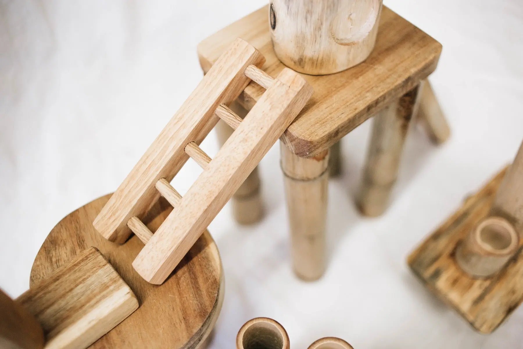 Bamboo building set 50 pcs Wholesale Hub