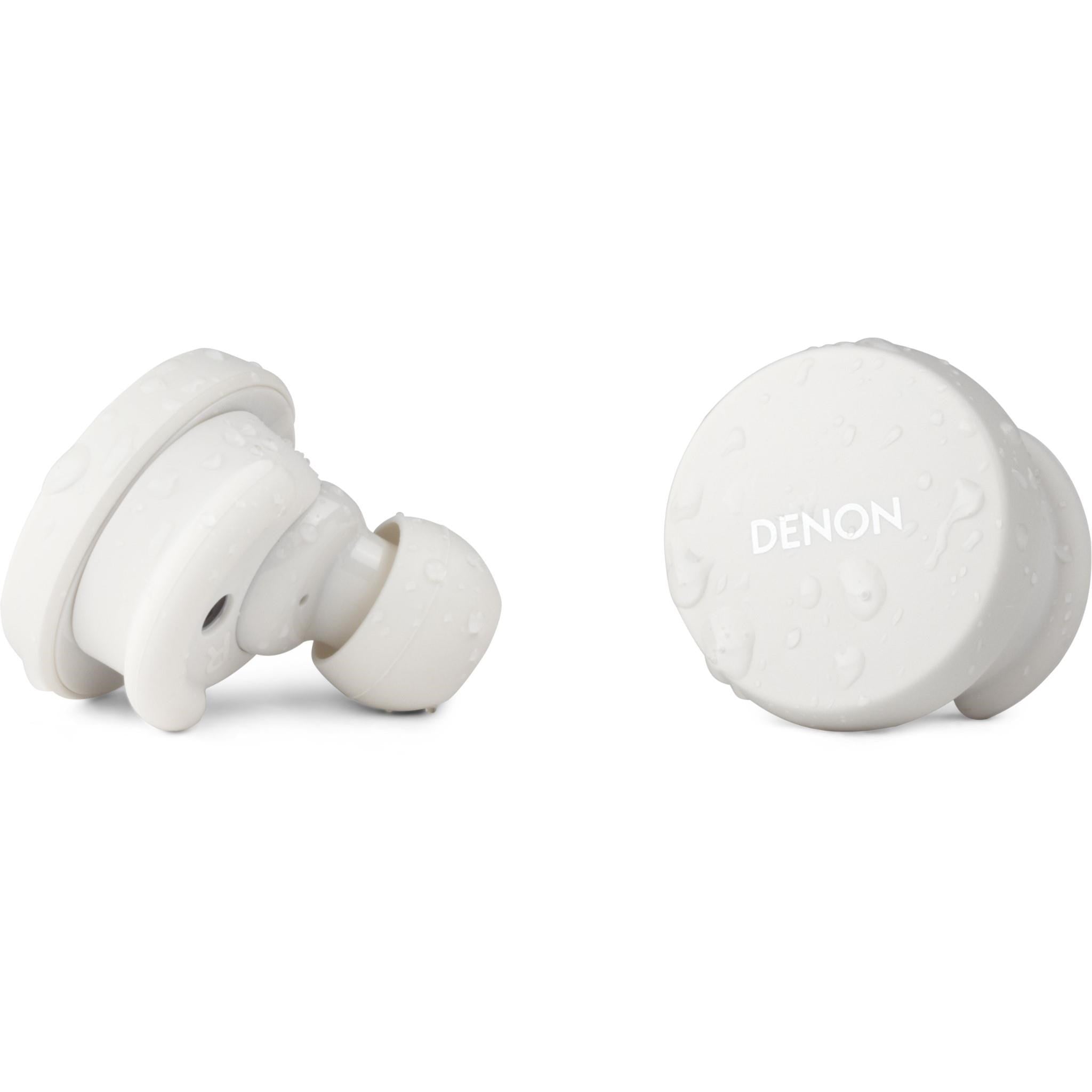 Denon PerL True Wireless ANC In-Ear Headphones (White)