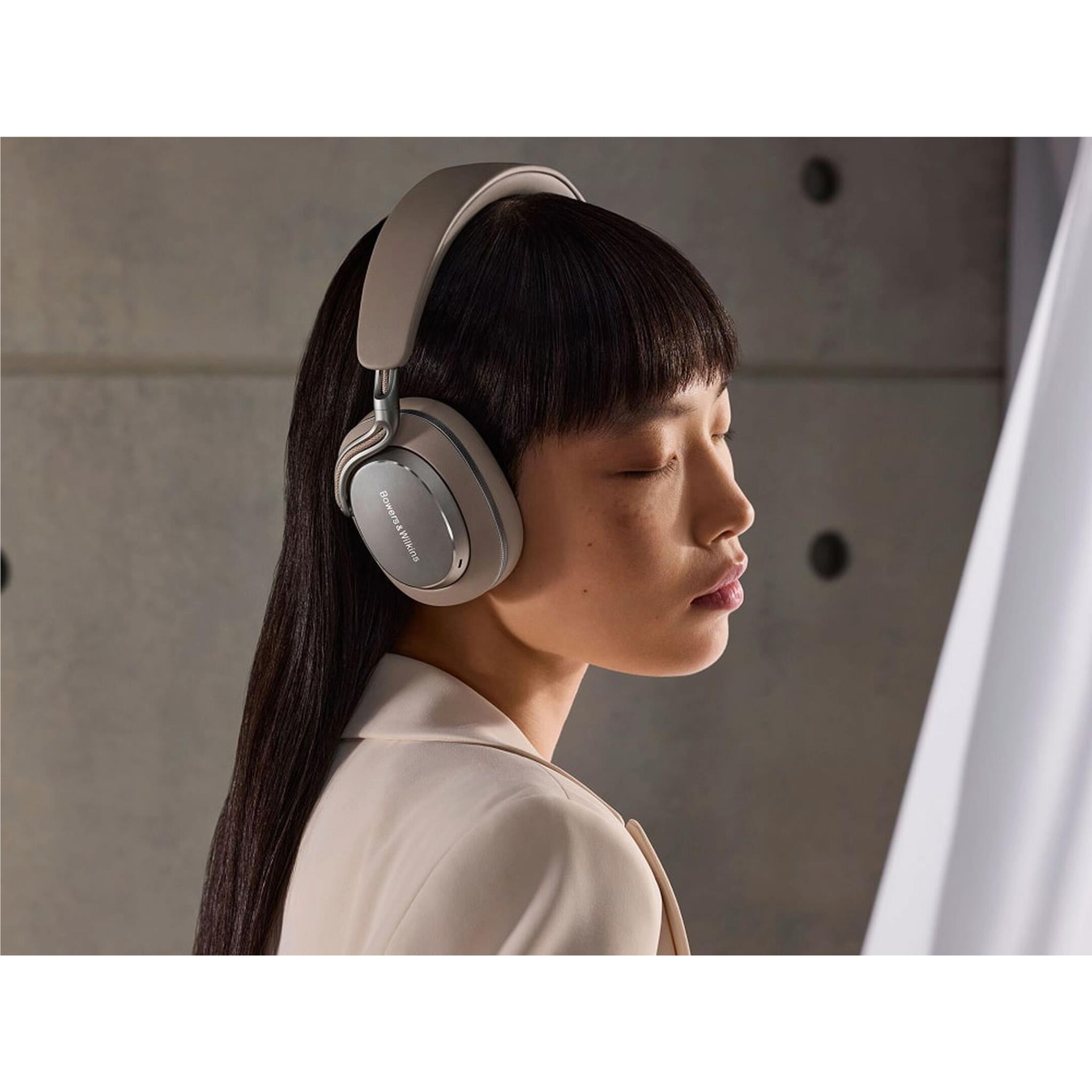 Bowers & Wilkins PX8 S2 Noise-Cancelling Wireless Over-Ear Headphones (Warm Stone)