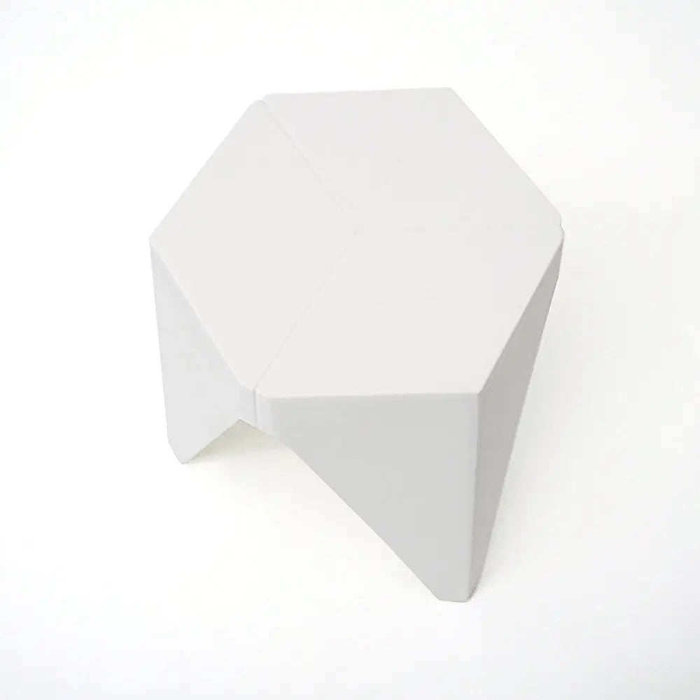 Artiss 2x Bar Stools Puzzle Plastic Foot Stool White Wholesale Hub