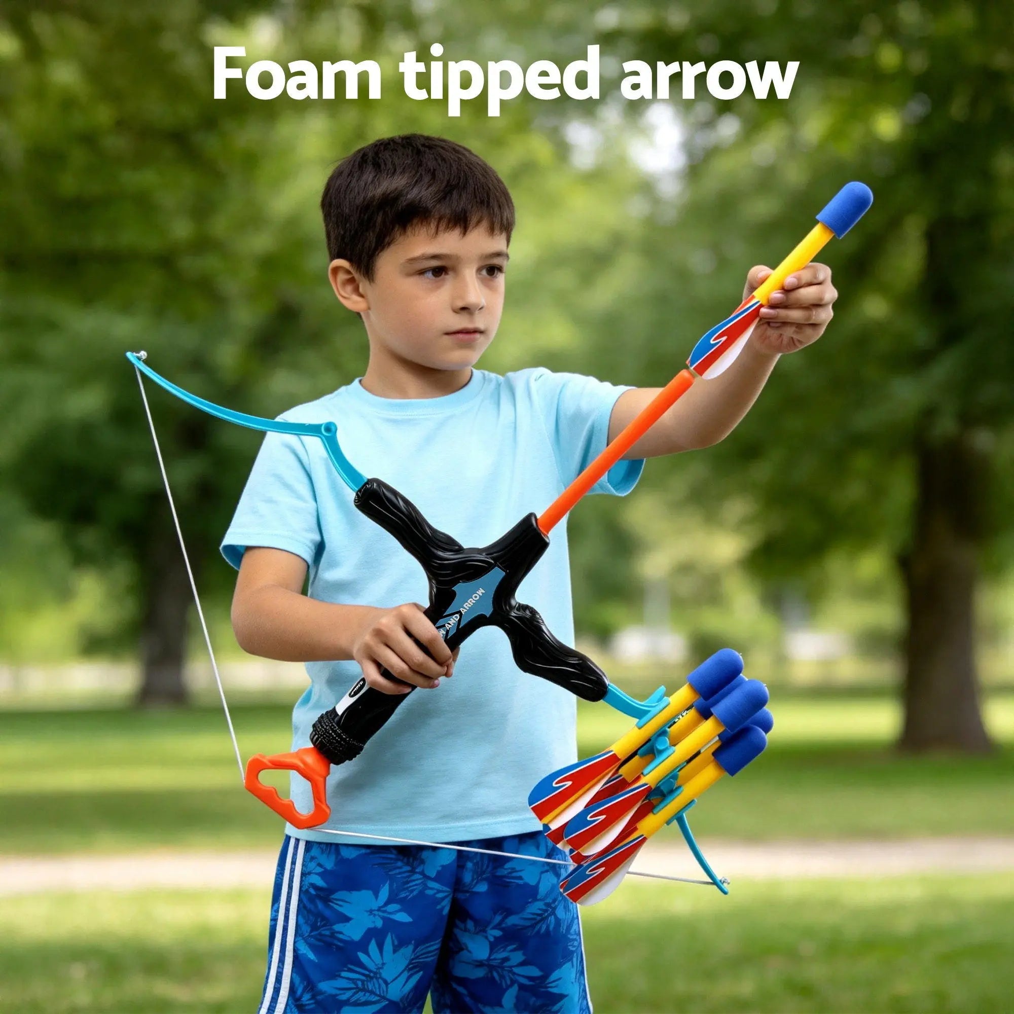 Keezi Kids Bow and Arrow Set Outdoor Sport Game Archery Toys 6 Arrows Children Gifts Wholesale Hub