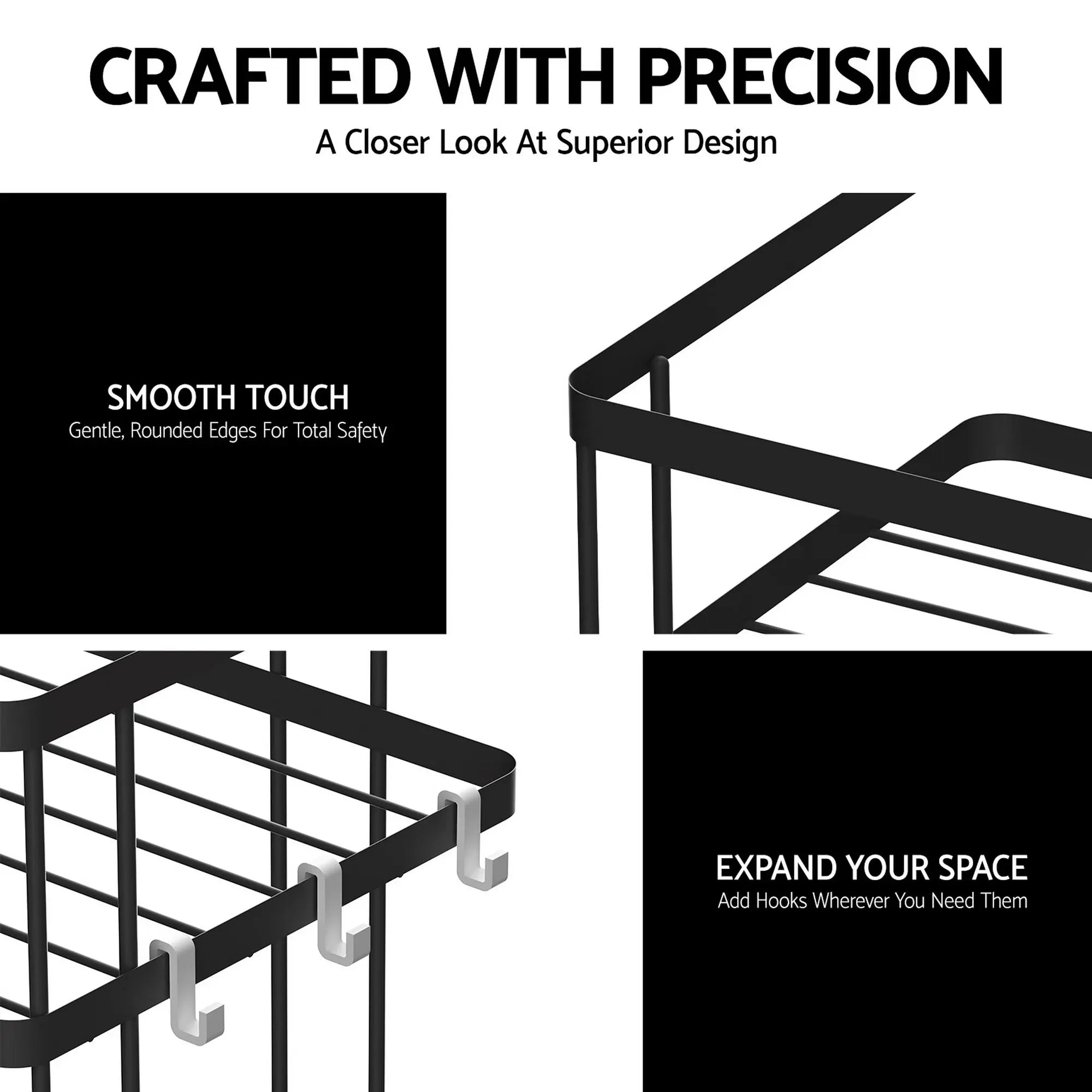 Artiss Over Toilet Storage Rack Bathroom Shelf Organizer 2 Tier Wholesale Hub