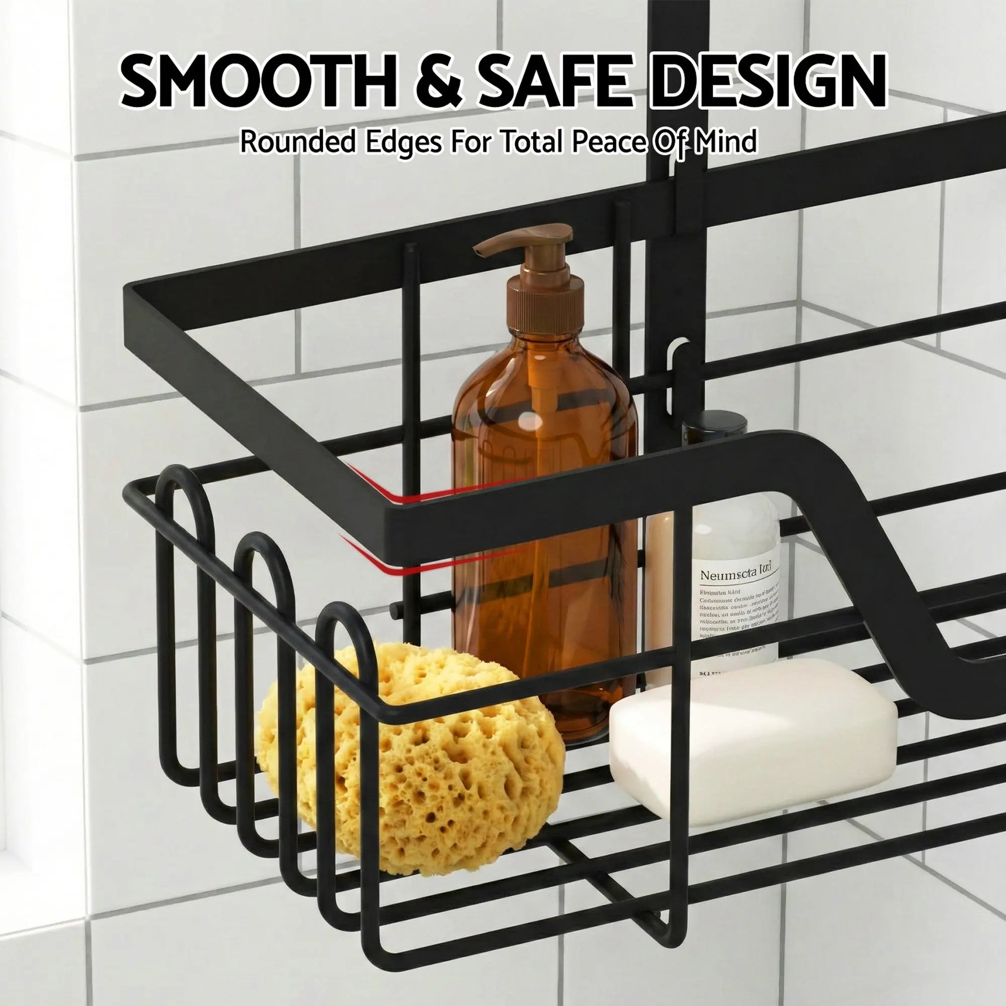 Artiss 3 Tier Over The Door Shower Caddy Hanging Bathroom Storage Organizer Wholesale Hub