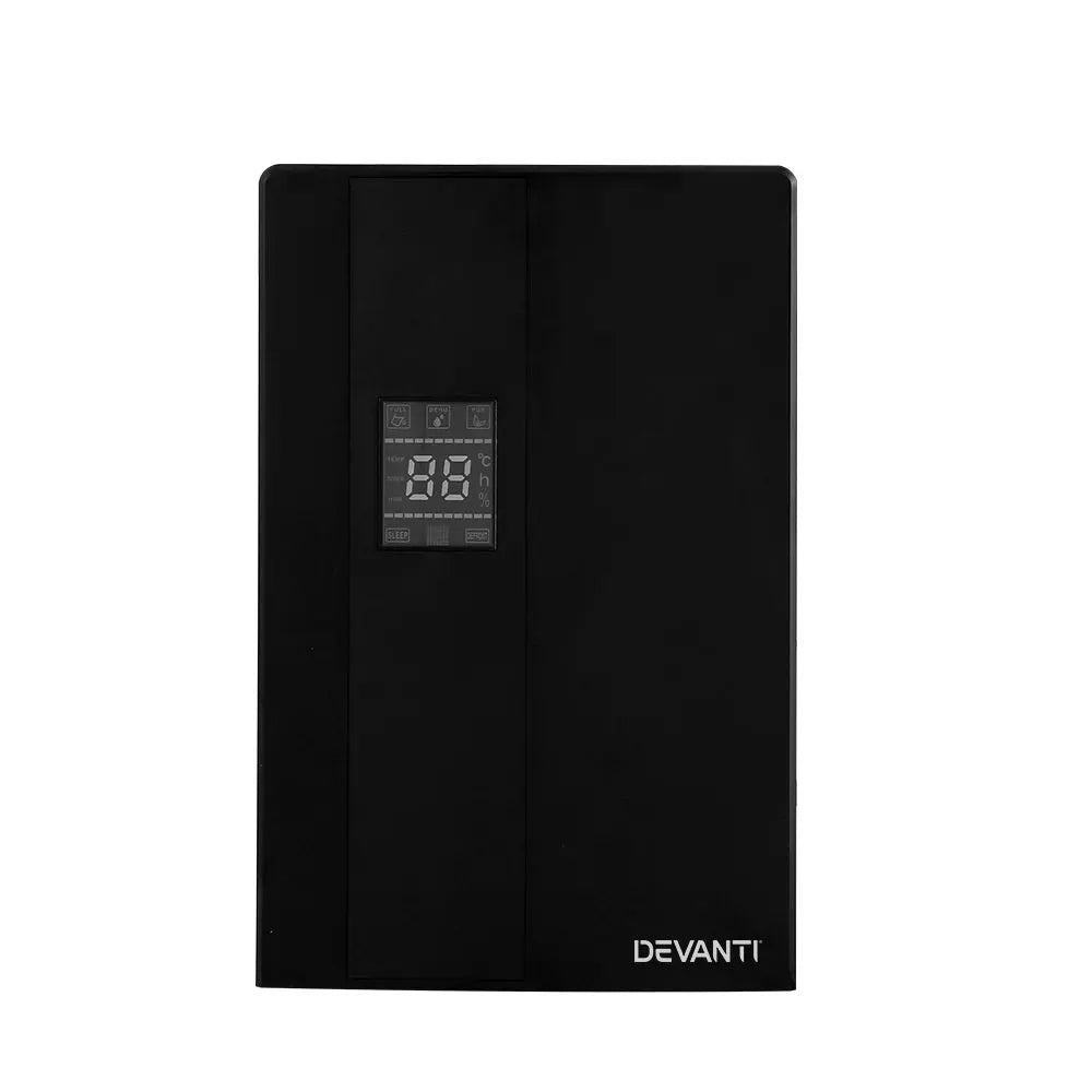 Devanti Dehumidifier 2L Air Purifier Black Wholesale Hub