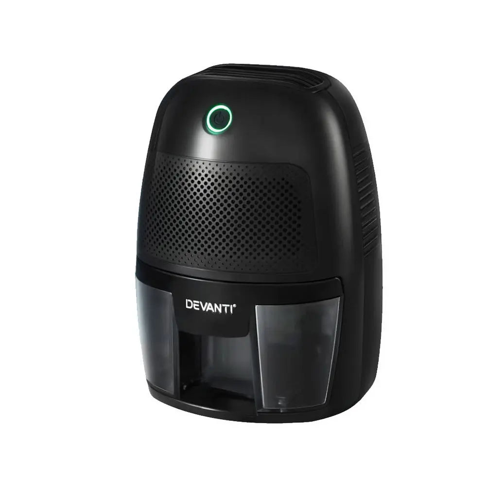 Devanti Dehumidifier 600ML Air Purifier Black Wholesale Hub