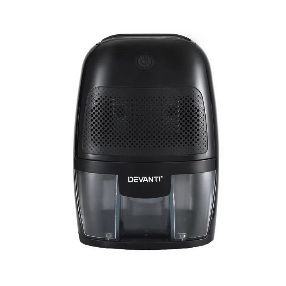 Devanti Dehumidifier 600ML Air Purifier Black Wholesale Hub