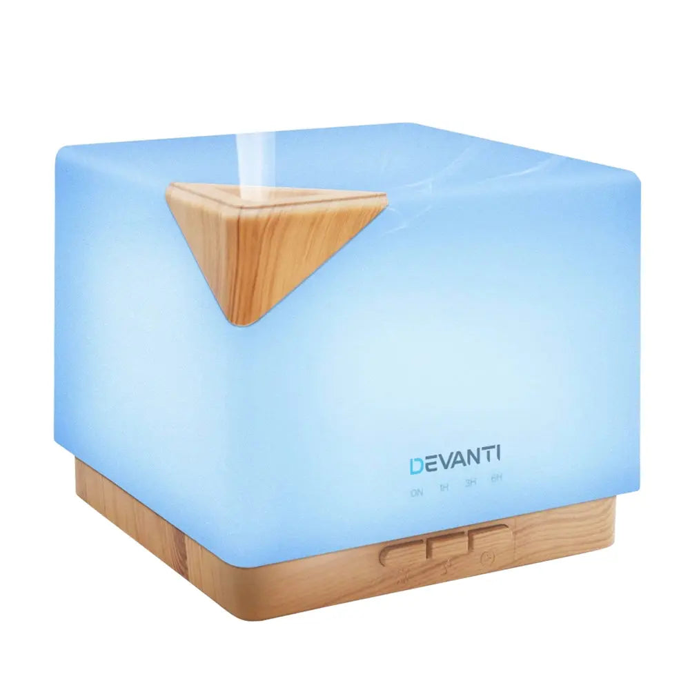 Devanti Aroma Diffuser Aromatherapy Humidifier 600ml Wholesale Hub